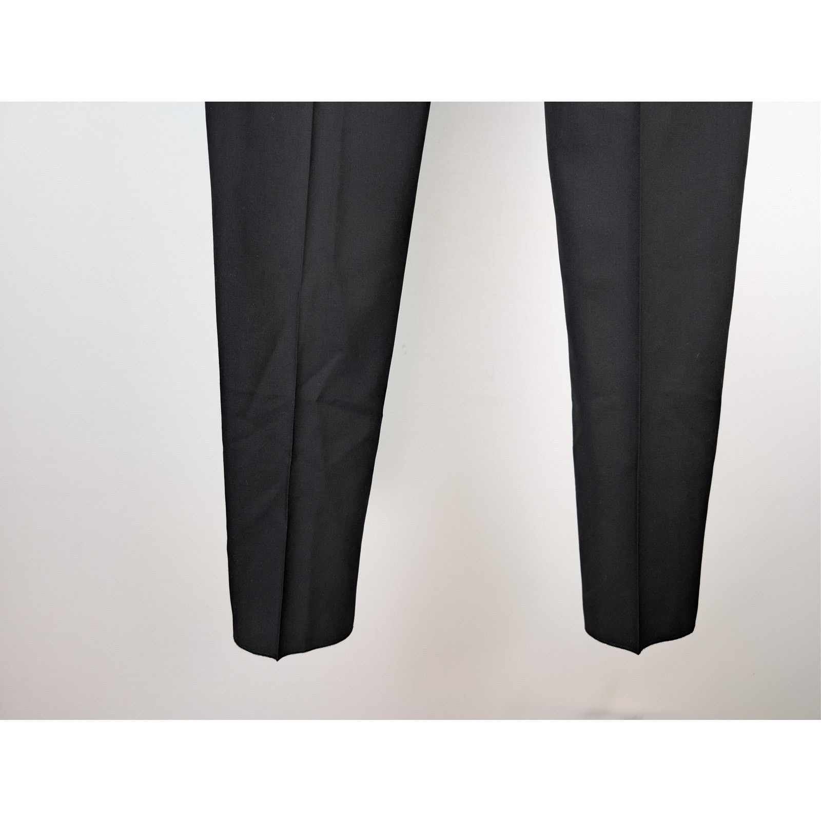 Saint Laurent Paris o1rshd1 Gabardine Fine De Laine Pantalon Casual Pants Noir Size US 38 / EU 54 - 12 Thumbnail