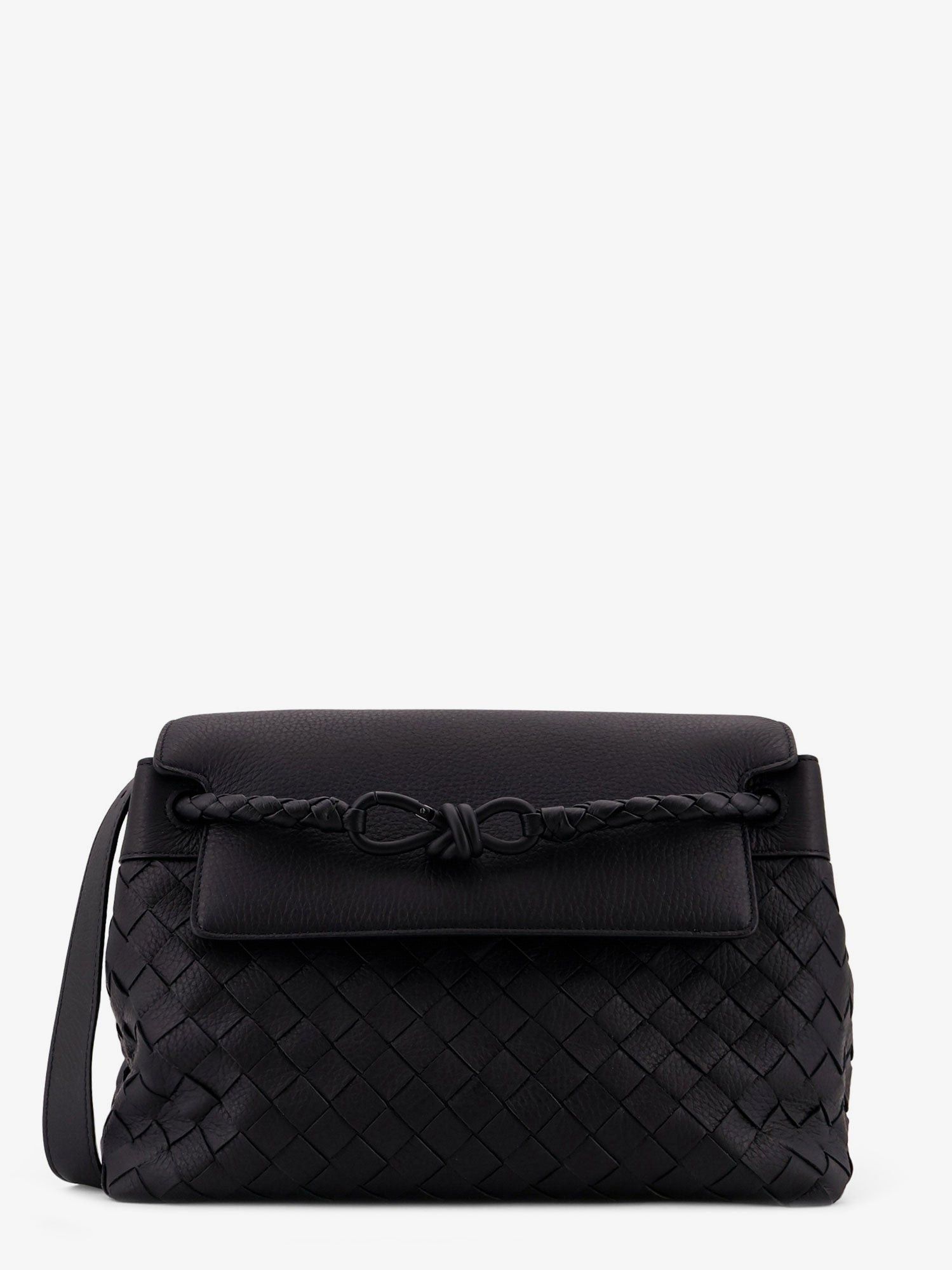 Bottega Veneta Andiamo Leather Shoulder Bag With Intrecciato Pattern Size ONE SIZE - 1 Thumbnail