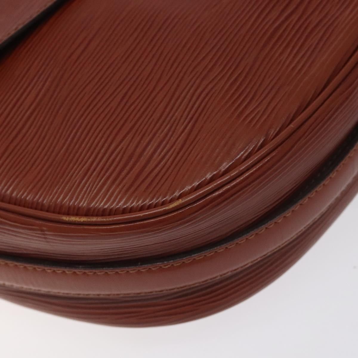 Louis Vuitton LOUIS VUITTON Epi Jeune Fillemm Shoulder Bag Brown M52153 Size ONE SIZE - 16 Thumbnail