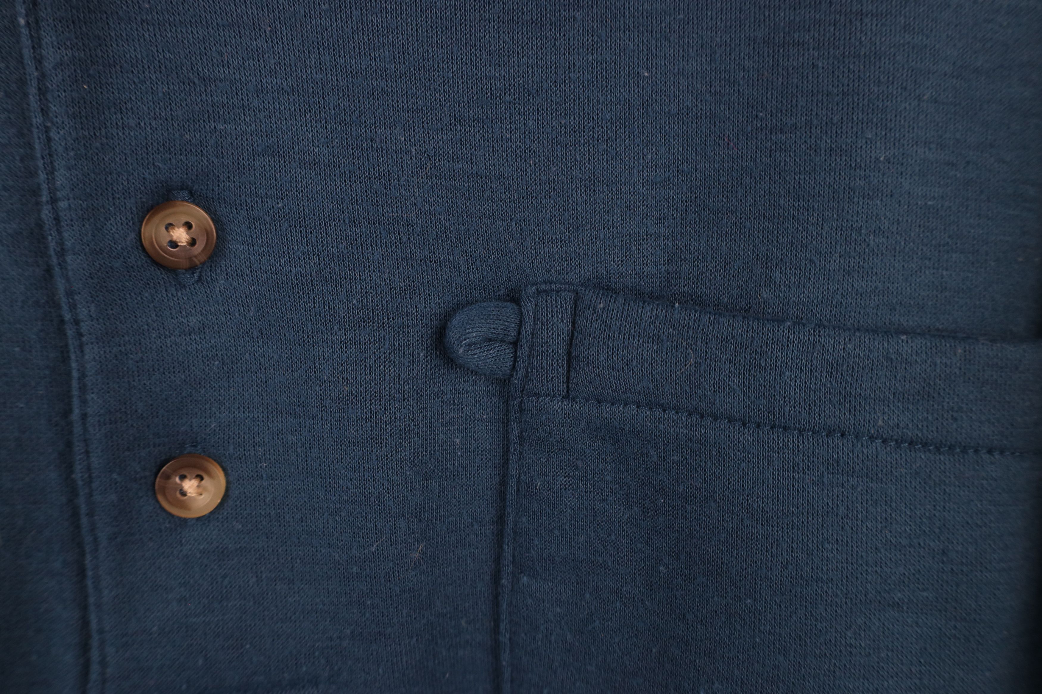 Vintage Vintage 90s Streetwear Collared Pullover Sweatshirt Blue Size US M / EU 48-50 / 2 - 4 Thumbnail