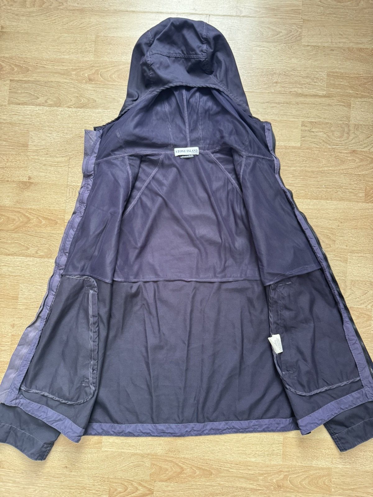 Stone Island Stone Island F/W 2002 Zip Up Hooded Jacket Size US L / EU 52-54 / 3 - 5 Thumbnail