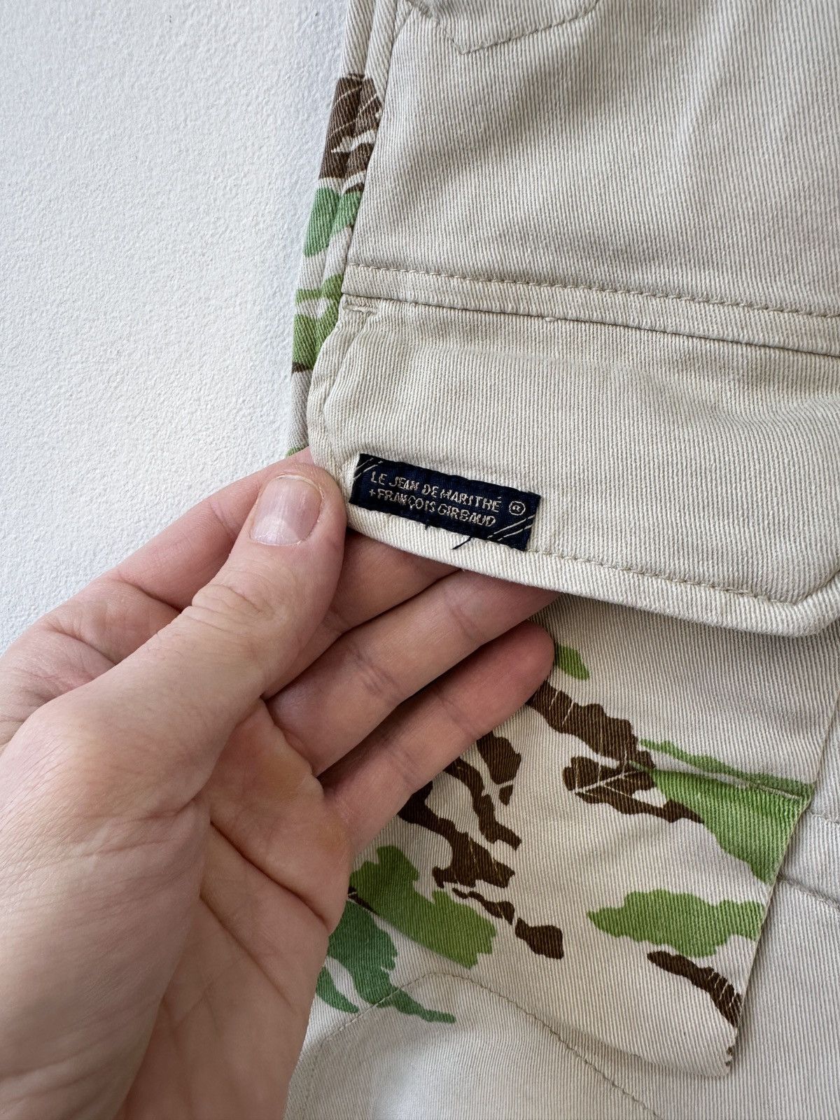 Marithe + Francois Girbaud Vtg Marithe Francois Girbaud Archive CargoPants Y2K Techwear Size 26" / US 2 / IT 38 - 8 Thumbnail