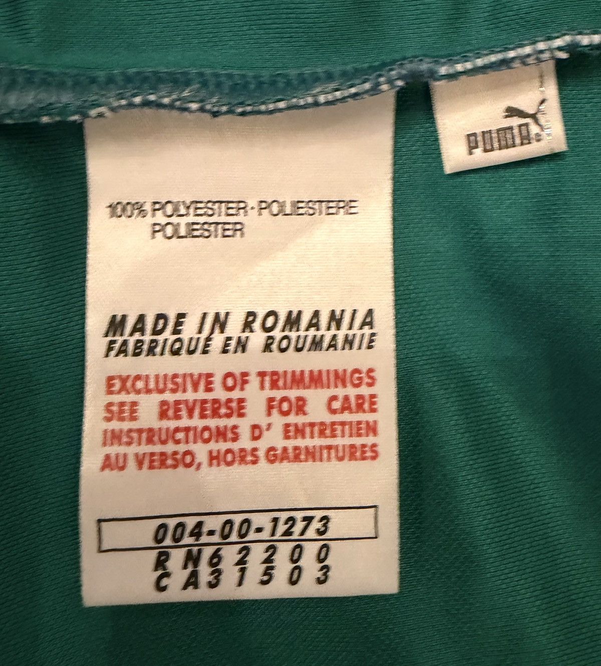 Puma National team of Belarus 2001/2002 PUMA Size US XL / EU 56 / 4 - 6 Thumbnail