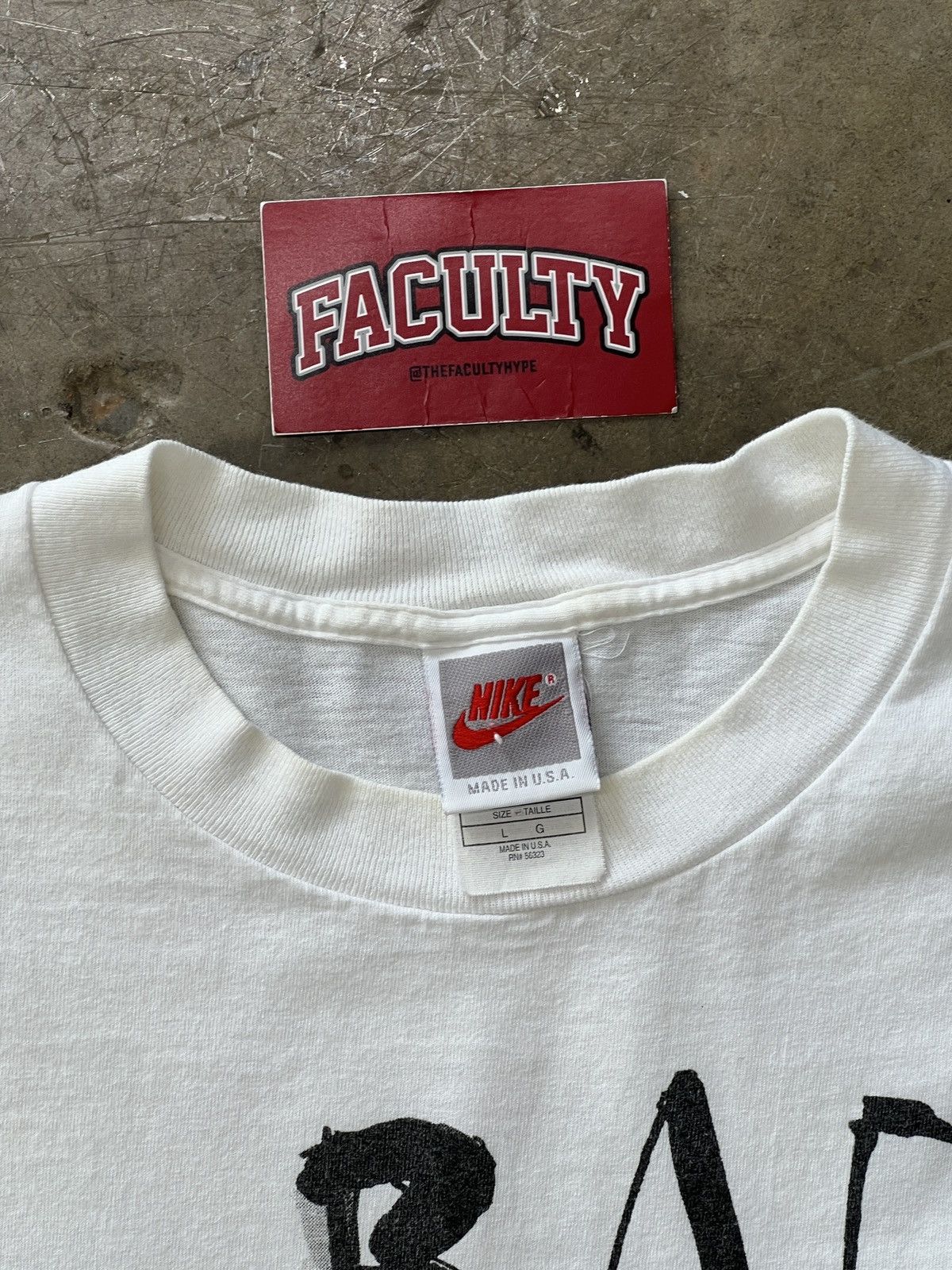 Nike Vintage 90s Nike Bad Things Man Single Stitch Tee Large Size US L / EU 52-54 / 3 - 3 Thumbnail