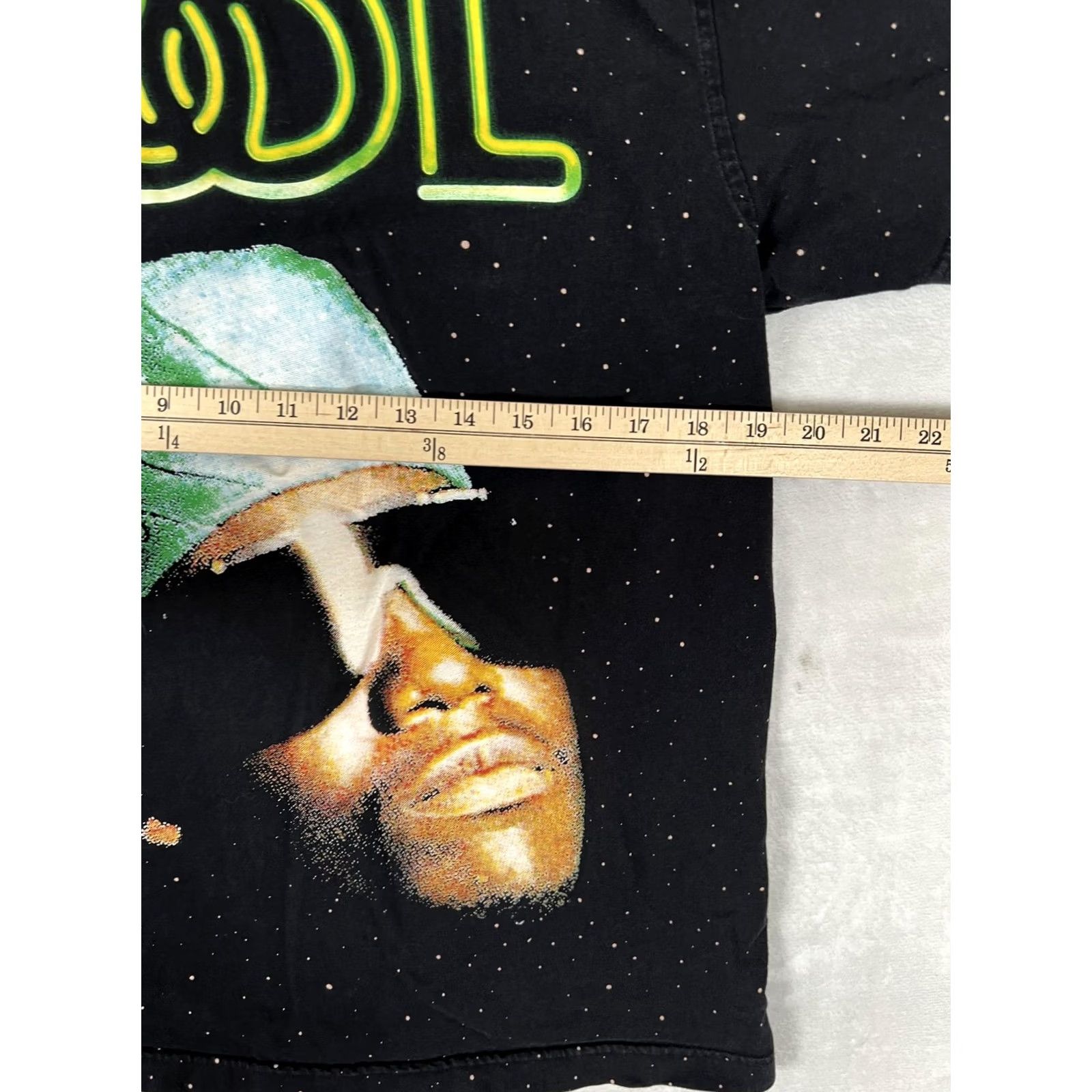 Vintage Kool Moe Dee Rocksmith Tokyo T-Shirt Mens Medium Black All Over Print Vintage Size US M / EU 48-50 / 2 - 5 Thumbnail