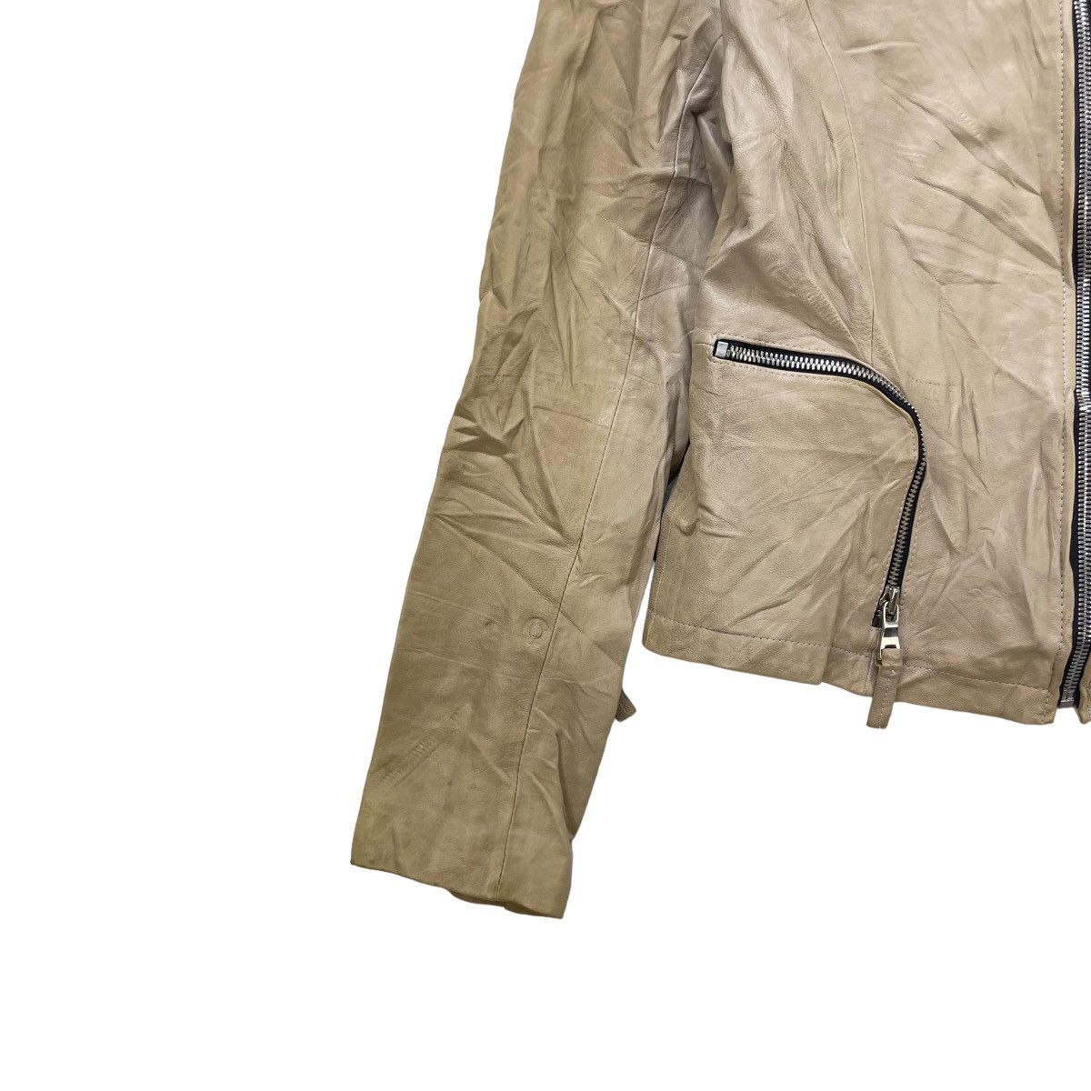 Genuine Leather × Japanese Brand Japanese Brand Andrew Lamb Leather Jacket Size M / US 6-8 / IT 42-44 - 8 Thumbnail