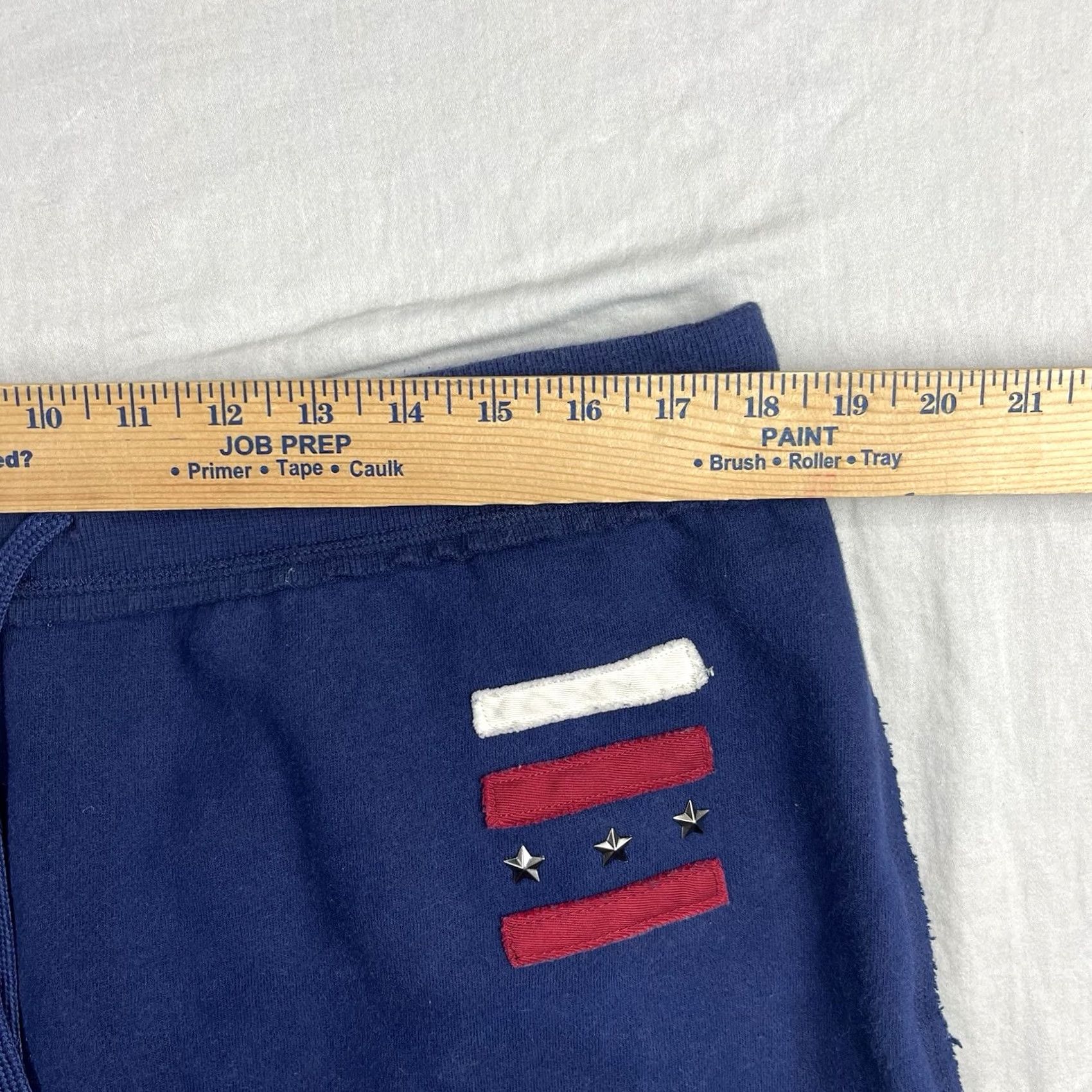 Disney Disney Shorts Womens XL Disneyland Resort Fleece Drawstring Lounge Logo Blue Regul ar Fit Size 40" / US 18 - 5 Thumbnail