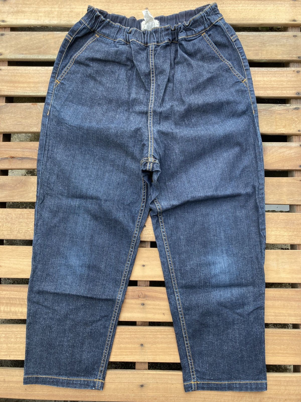 Designer × Issey Miyake 1 Mile Plantation Issey Miyake Balloon Chef Ankle Blue Pants Size US 32 / EU 48 - 1 Thumbnail