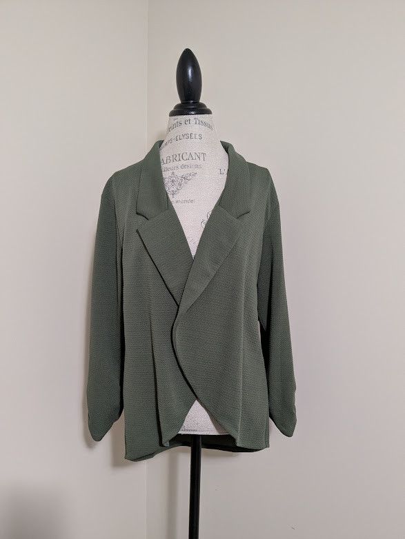Other Charming Charlie open front olive NWT sweater Size XL / US 12-14 / IT 48-50 - 1 Thumbnail
