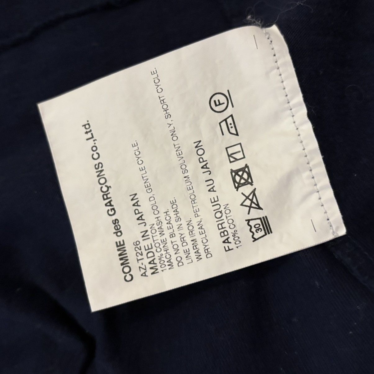 Comme des Garcons CDG Double Heart Tee Shirt Size Medium Size US M / EU 48-50 / 2 - 4 Thumbnail