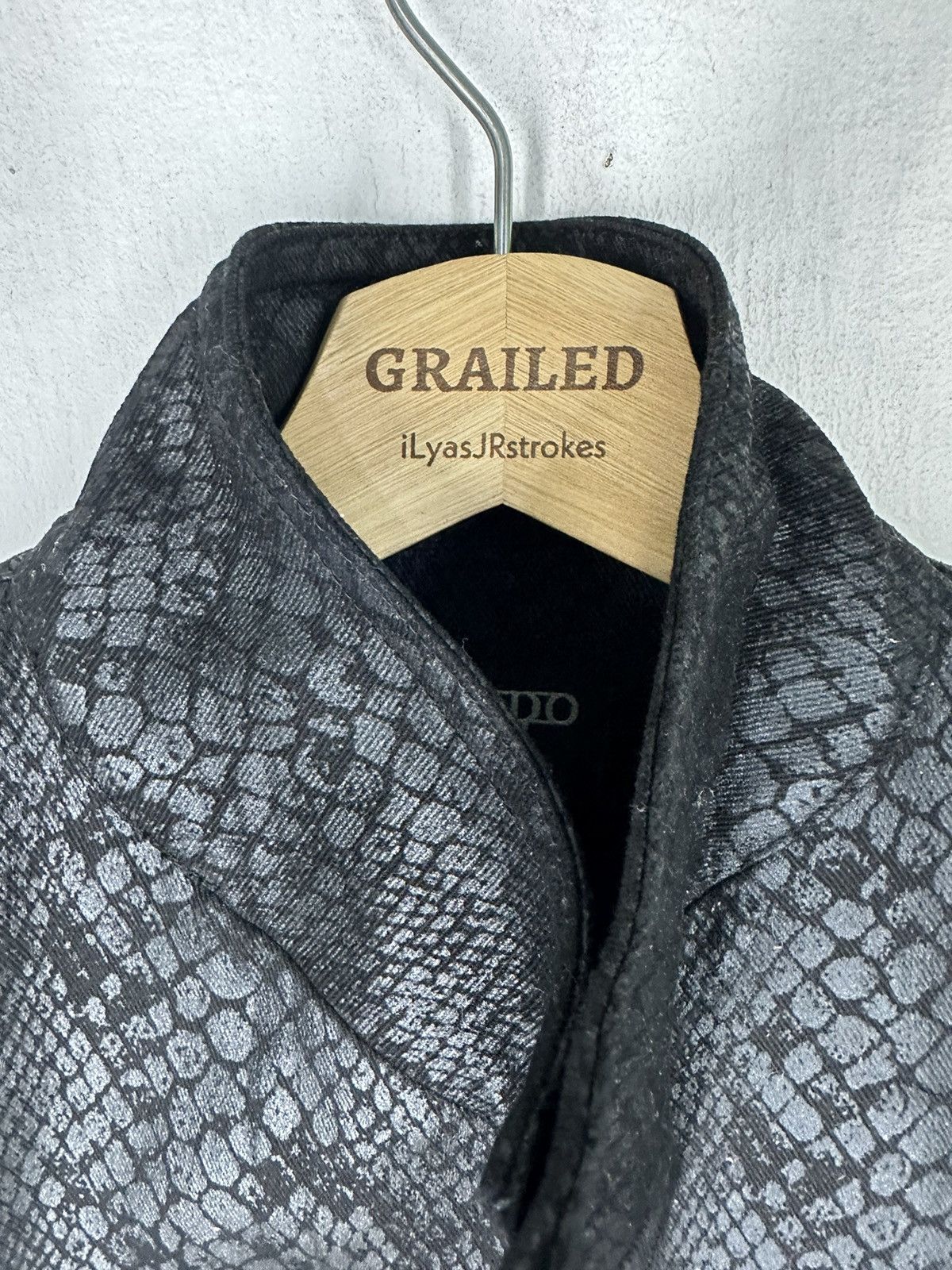 Tornado Mart Tornado Mart Refined Real Clothes Snake Skin Reptile Jacket Size US M / EU 48-50 / 2 - 18 Thumbnail