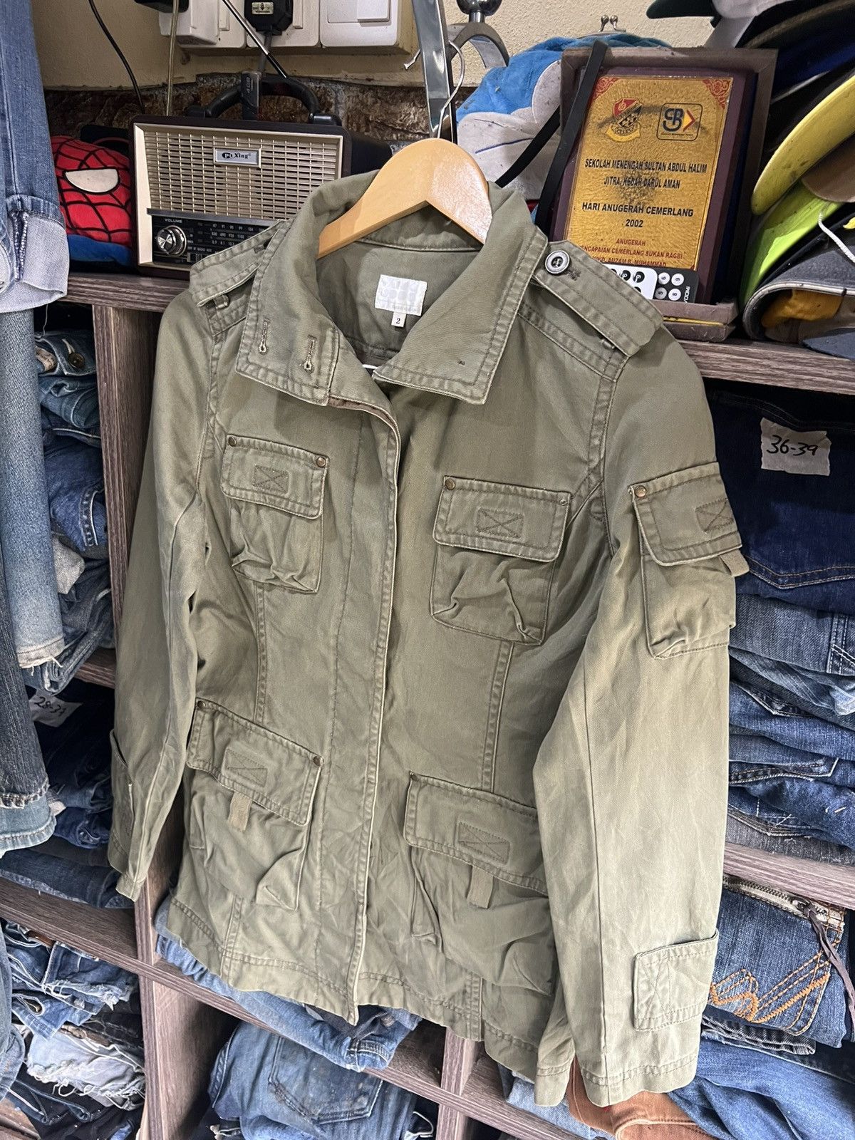🔥Vintage Takeo Kikuchi Military Jacket