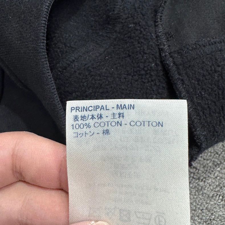Louis Vuitton Louis Vuitton Black Circumferential Cut Hoodie Size US XL / EU 56 / 4 - 4 Thumbnail