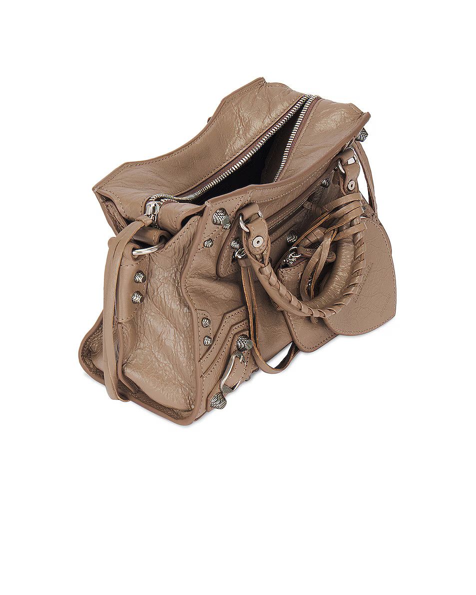 Balenciaga o1srvl11e1124 Size: OS / Neo Cagole XS Handbag in Brown Size ONE SIZE - 6 Thumbnail