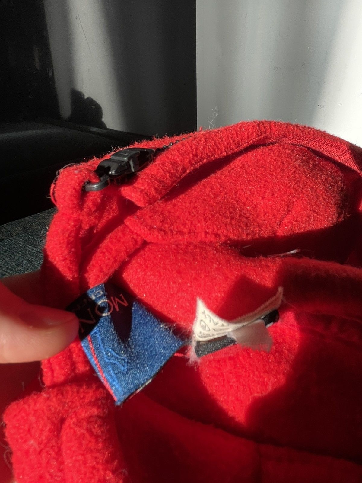 Moncler × Vintage Vintage MONCLER Ski Winter Fleece Cap one size Size ONE SIZE - 4 Thumbnail