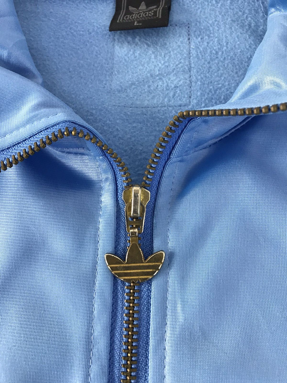 Adidas × Vintage Vintage Sweater Adidas Chile 62 Zipper Style Size US L / EU 52-54 / 3 - 6 Thumbnail