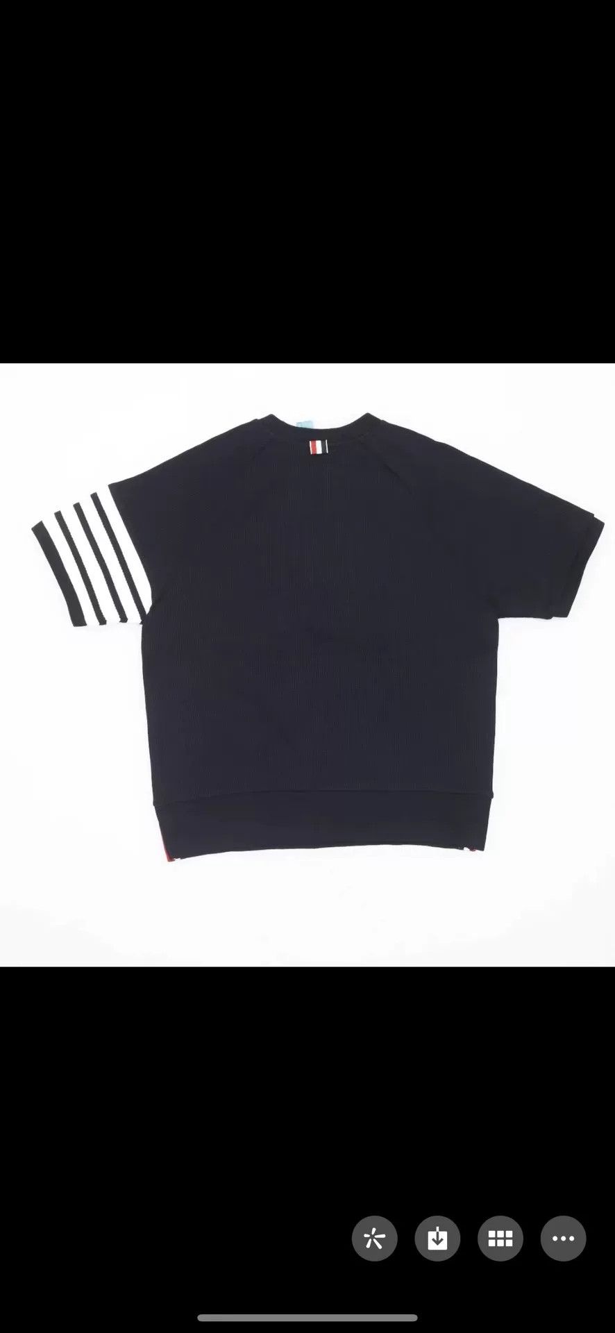 Hermes new short sleeve navy shirt with stripes Size US XS / EU 42 / 0 - 1 Thumbnail