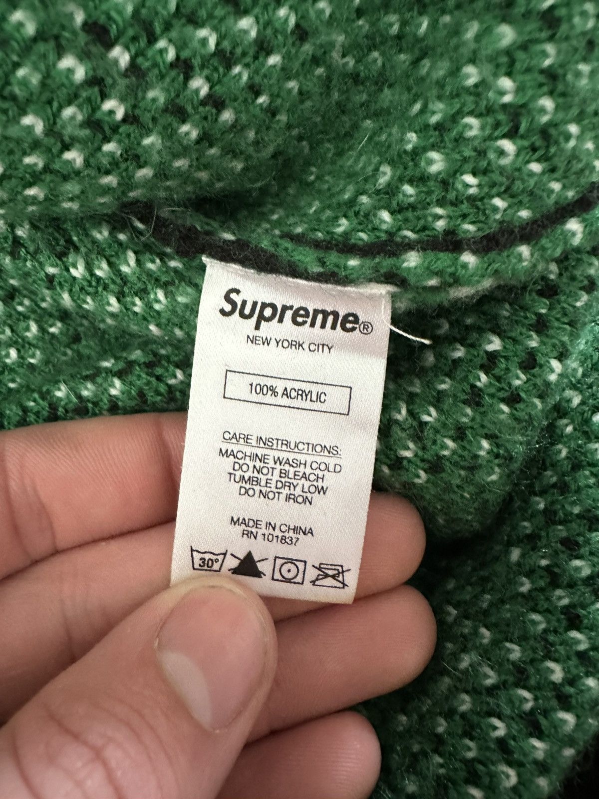 Supreme Supreme Street Signs Sweater Size US M / EU 48-50 / 2 - 3 Thumbnail