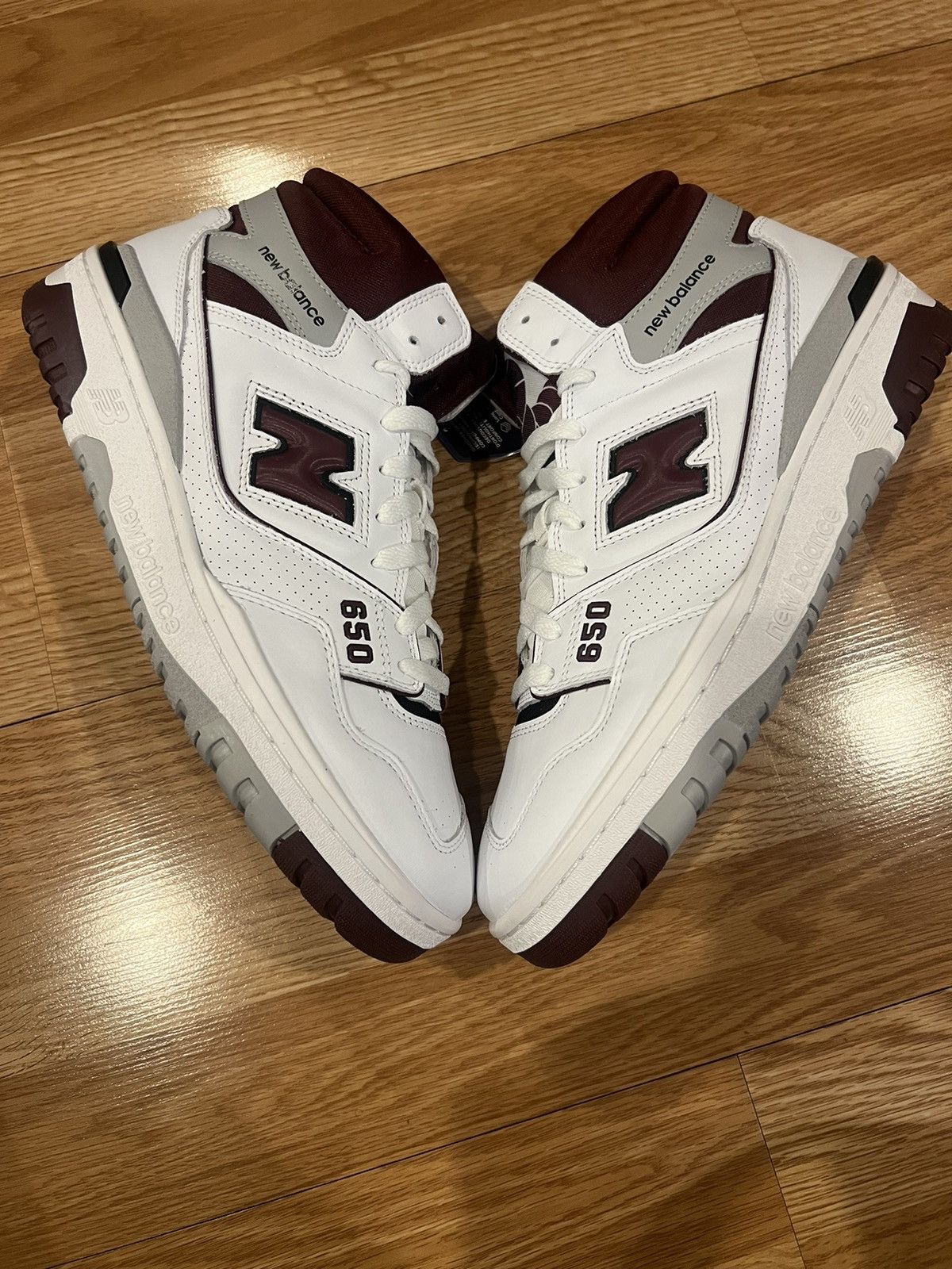image of New Balance 650 Shoes in White, Men's (Size 11)