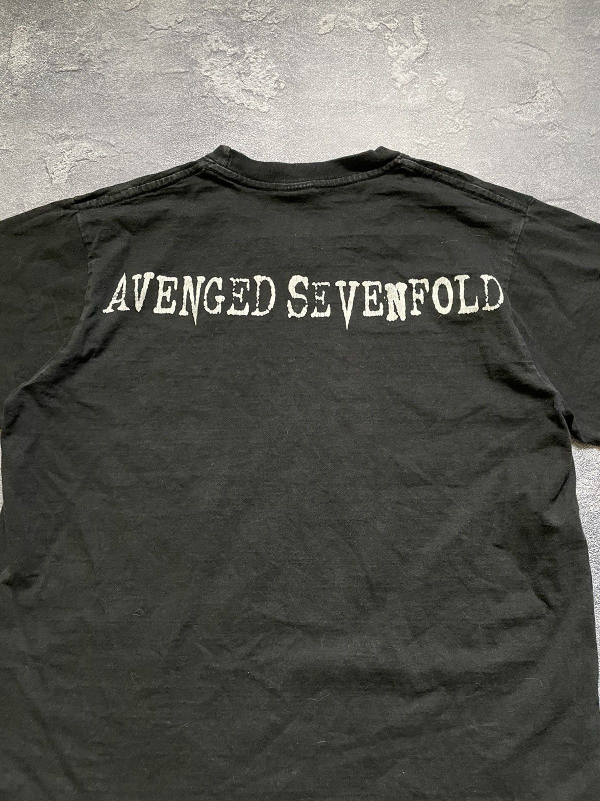 Band Tees Vintage 90s Avenged Sevenfold Skull Y2K Rock Band Tee Size US M / EU 48-50 / 2 - 8 Thumbnail