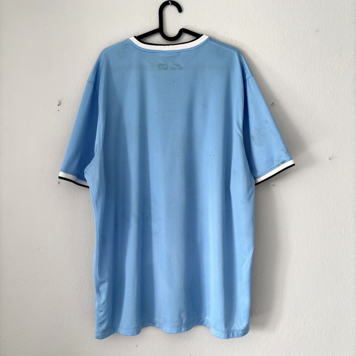 Nike 2013 2014 Manchester City Nike Home Kit Shirt Soccer Jersey Size US XXL / EU 58 / 5 - 7 Thumbnail
