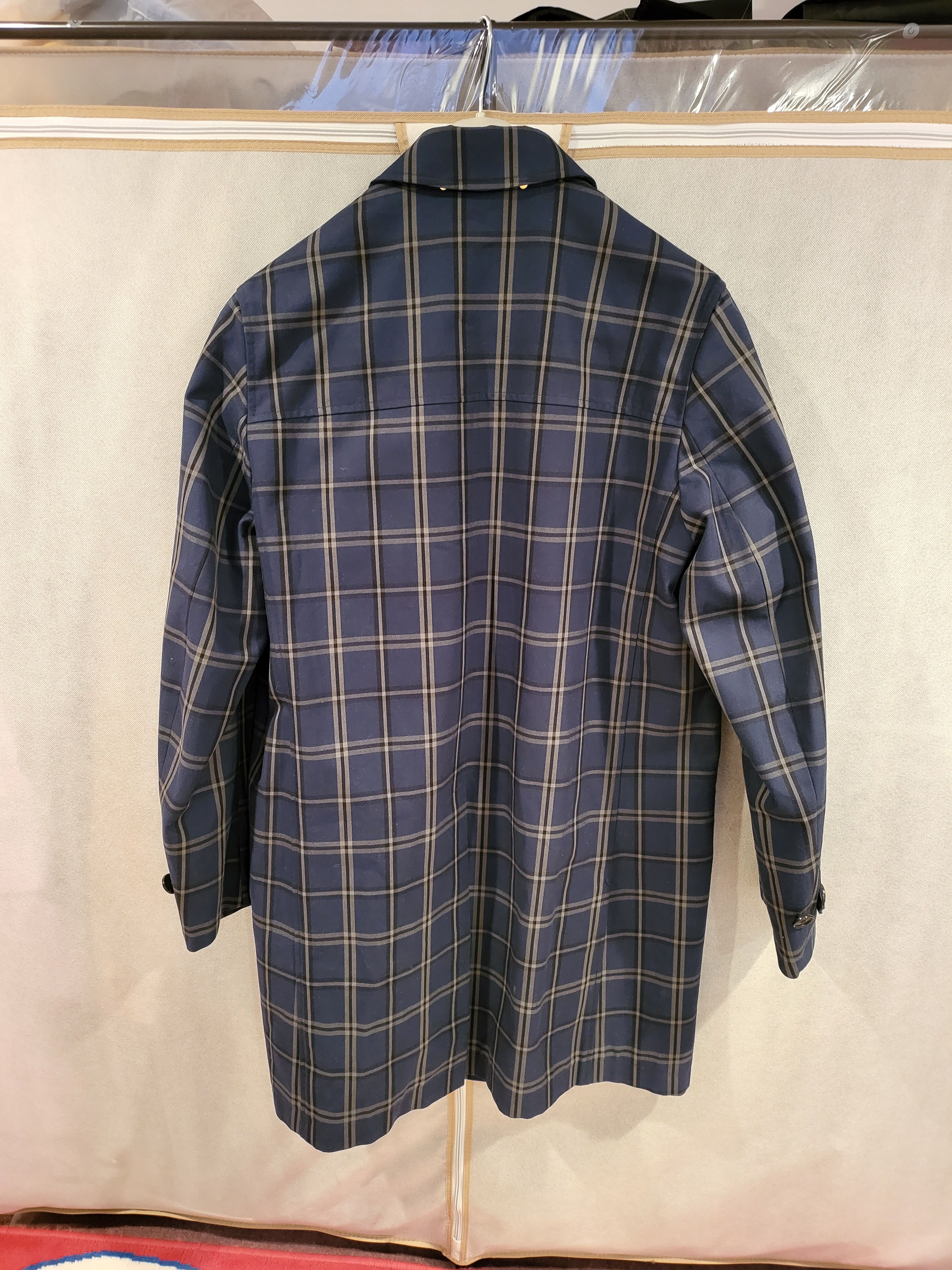 Paul Smith Mac Cotton Coat In Check Print Size US M / EU 48-50 / 2 - 6 Thumbnail