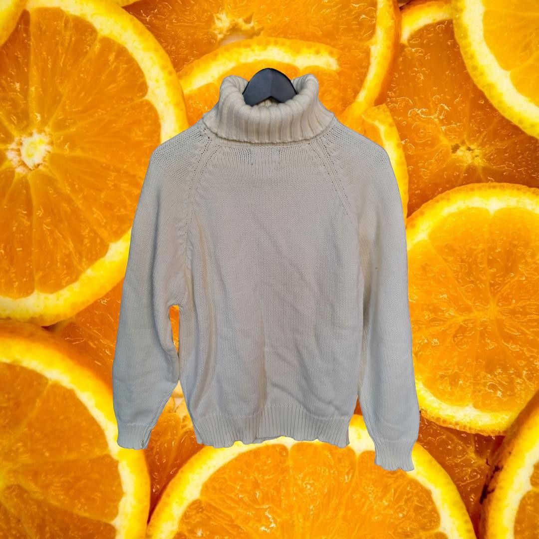 Other Custom Design by Fargo Cable Knit White Sweater Size Large Size US L / EU 52-54 / 3 - 4 Thumbnail