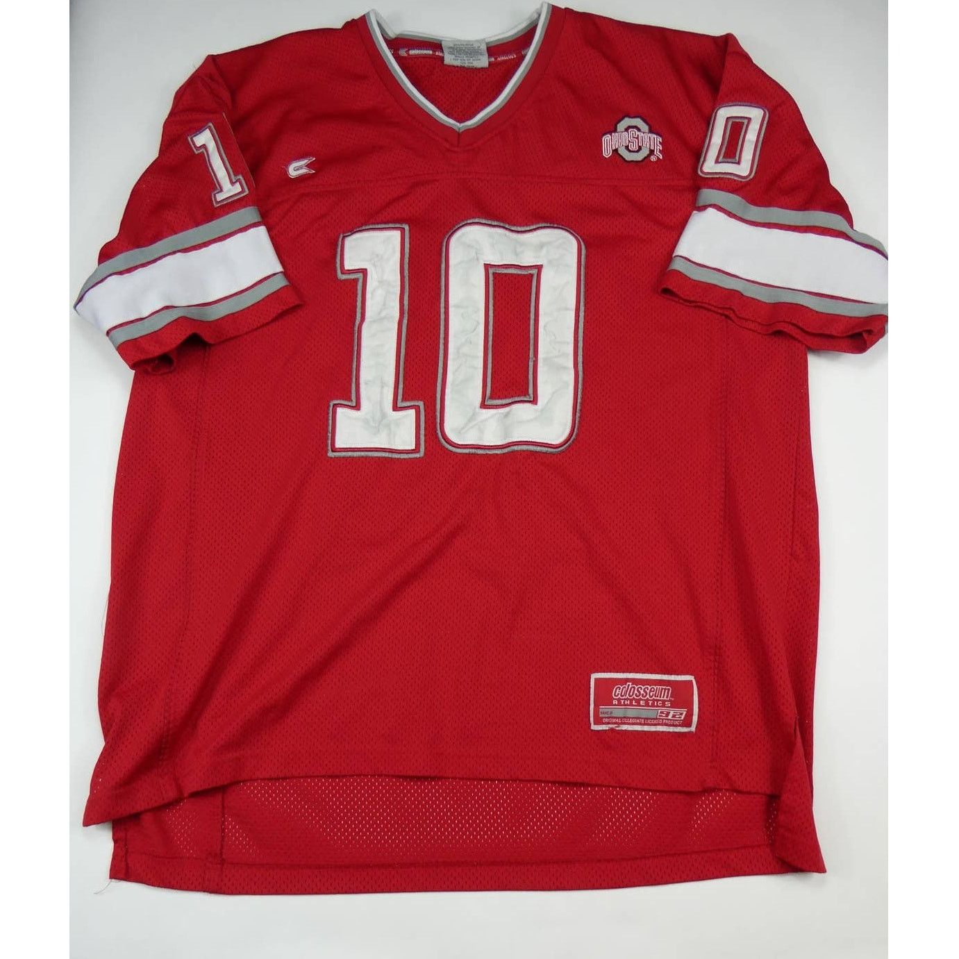 Colosseum Athletics vintage OHIO STATE #10 jersey from Colosseum, size: XL Size US XL / EU 56 / 4 - 1 Thumbnail