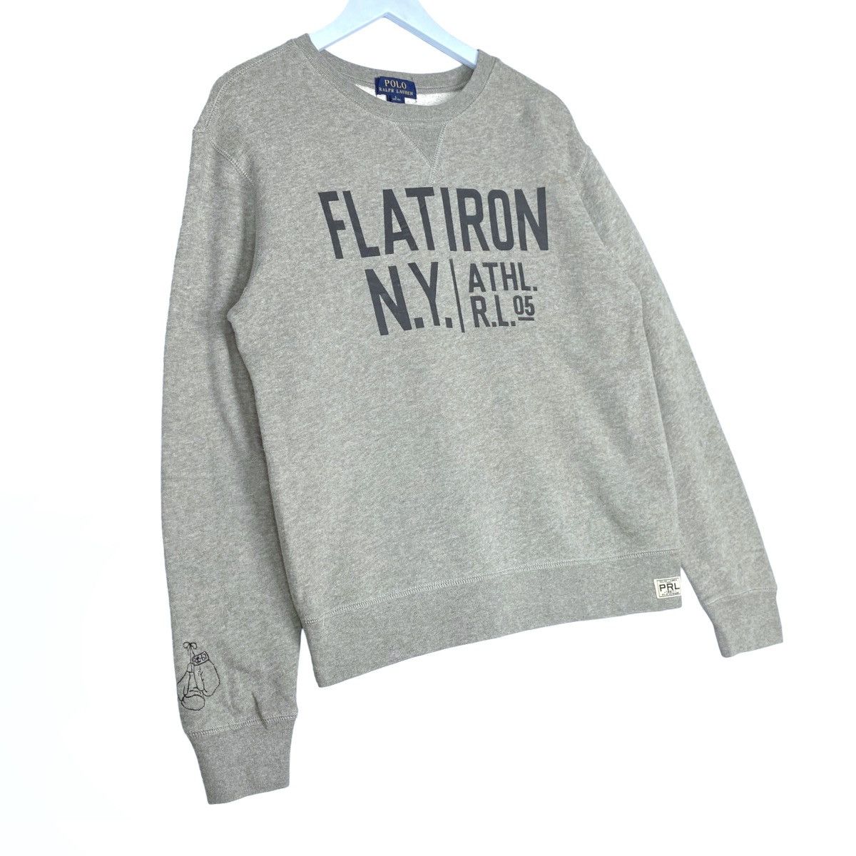 Polo Ralph Lauren × Vintage Vintage Ralph Lauren Flatiron Full Print Crewneck Sweatshirt Size US L / EU 52-54 / 3 - 3 Thumbnail