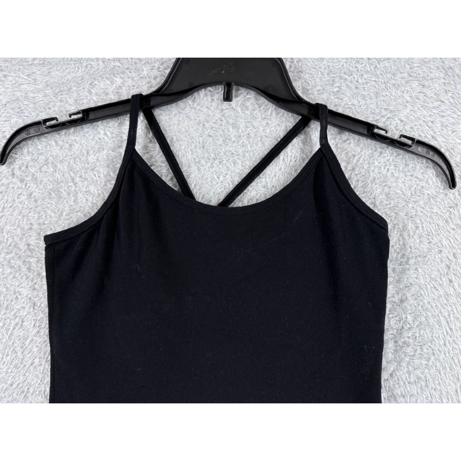 Lululemon Lululemon Shirt Women 4 Black Y Strap Gym Yoga Run Size S / US 4 / IT 40 - 4 Thumbnail