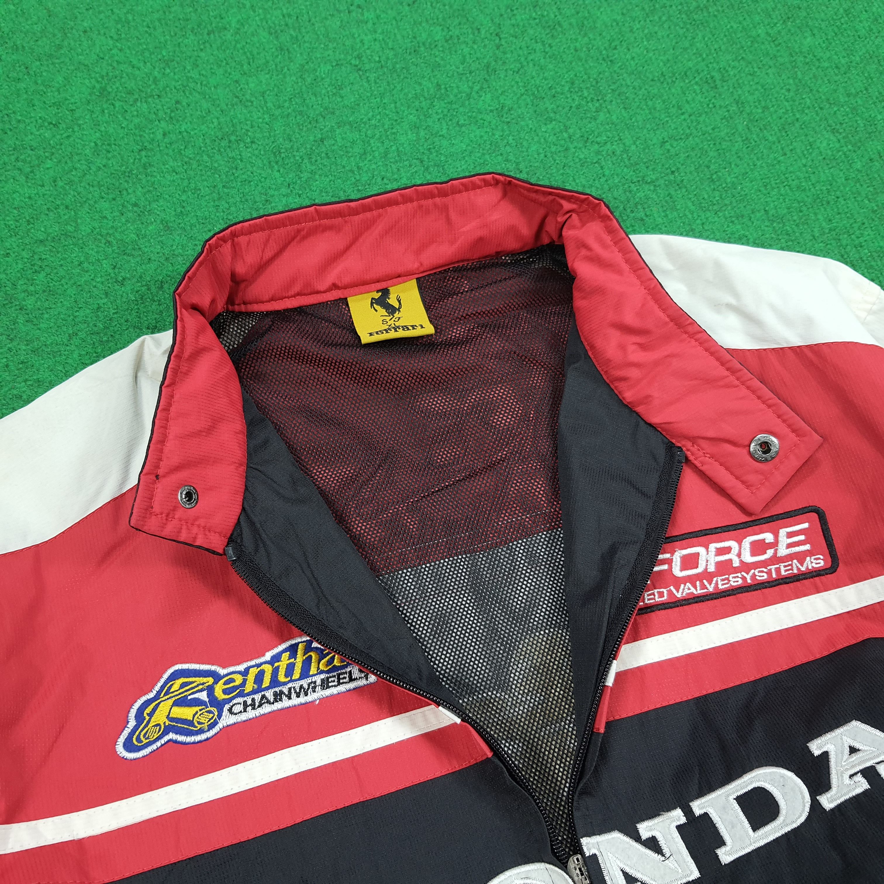 Honda × Vintage Vintage HONDA Japanese Brand Bikers Jacket Size US L / EU 52-54 / 3 - 5 Thumbnail
