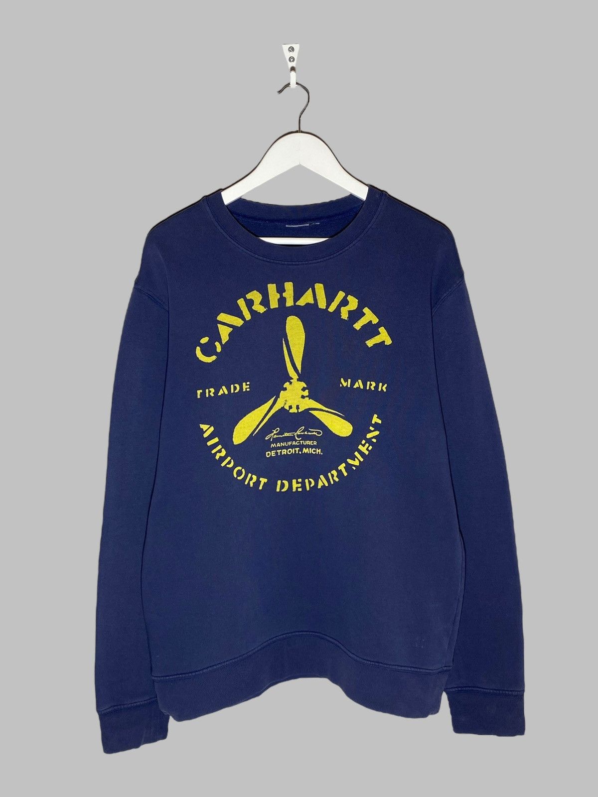 Carhartt Vintage carhartt propeller sweatshirt big logo y2k Size US XL / EU 56 / 4 - 1 Thumbnail
