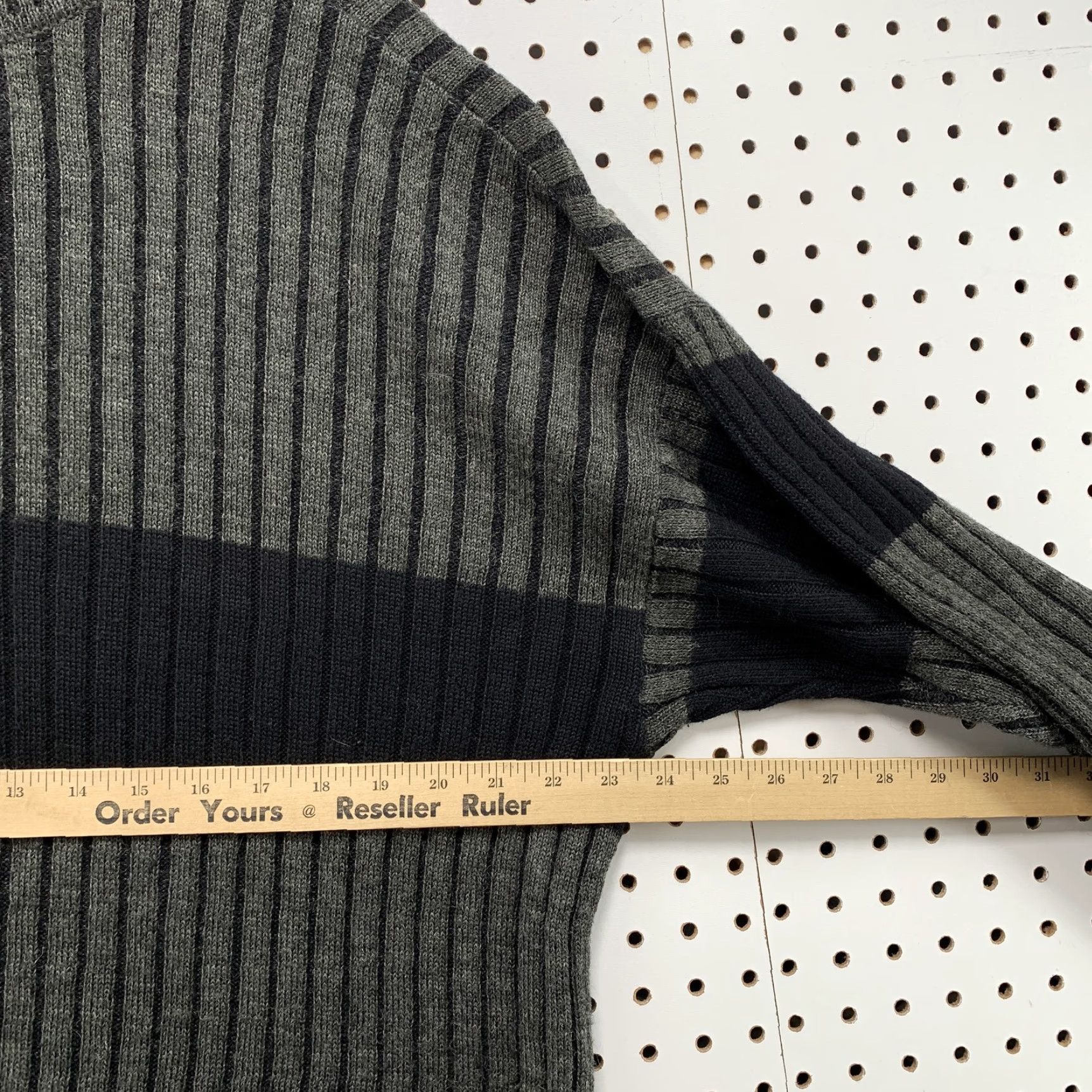 Vintage VINTAGE Bachrach Wool Blend Sweater Gray XXL Crew Neck Pullover Long Sleeve Casual Mens Size US XXL / EU 58 / 5 - 4 Thumbnail
