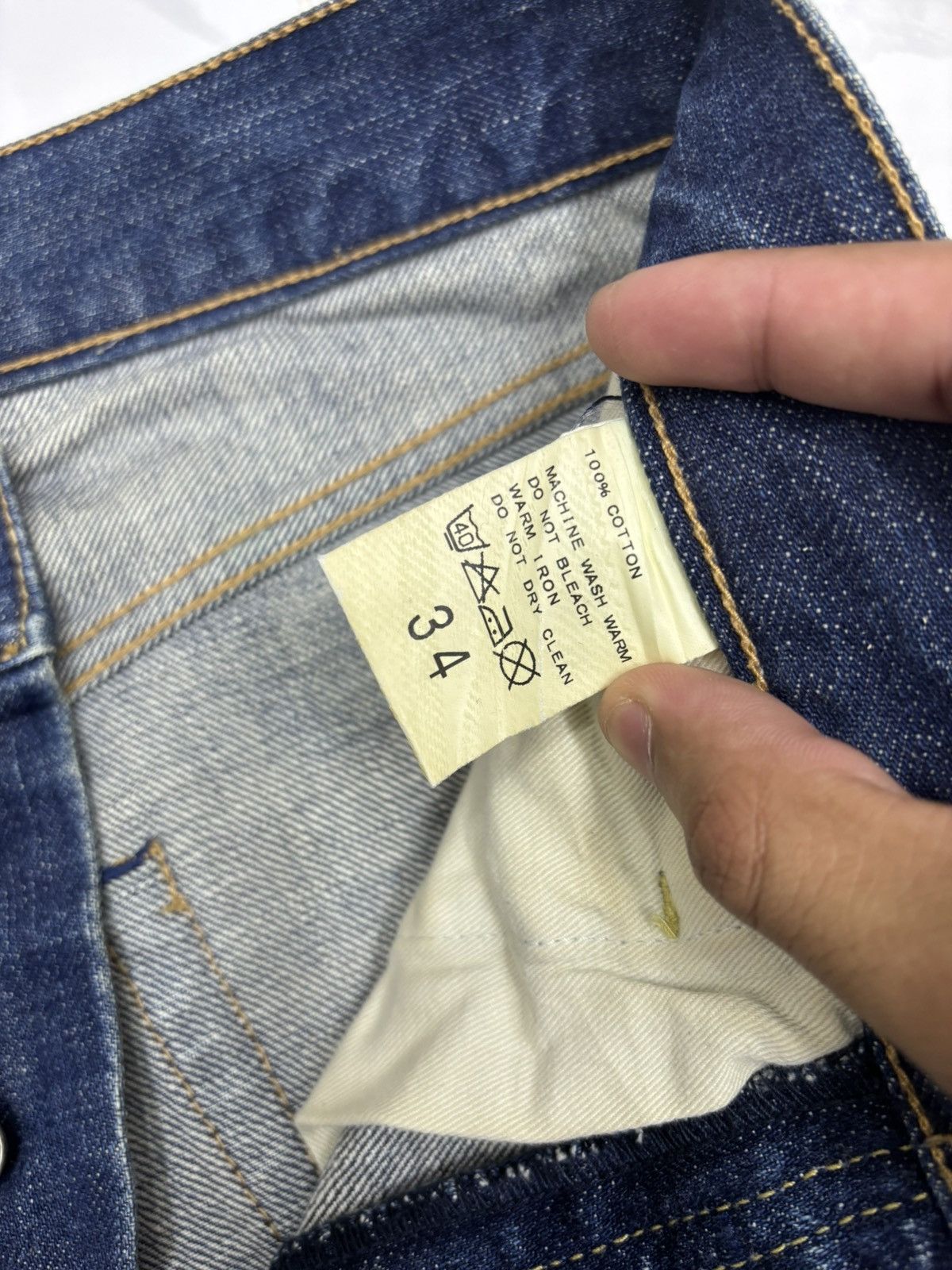 Kapital JOURNAL STANDARD SELVEDGE JAPAN DENIM JEANS Size US 28 / EU 44 - 14 Thumbnail