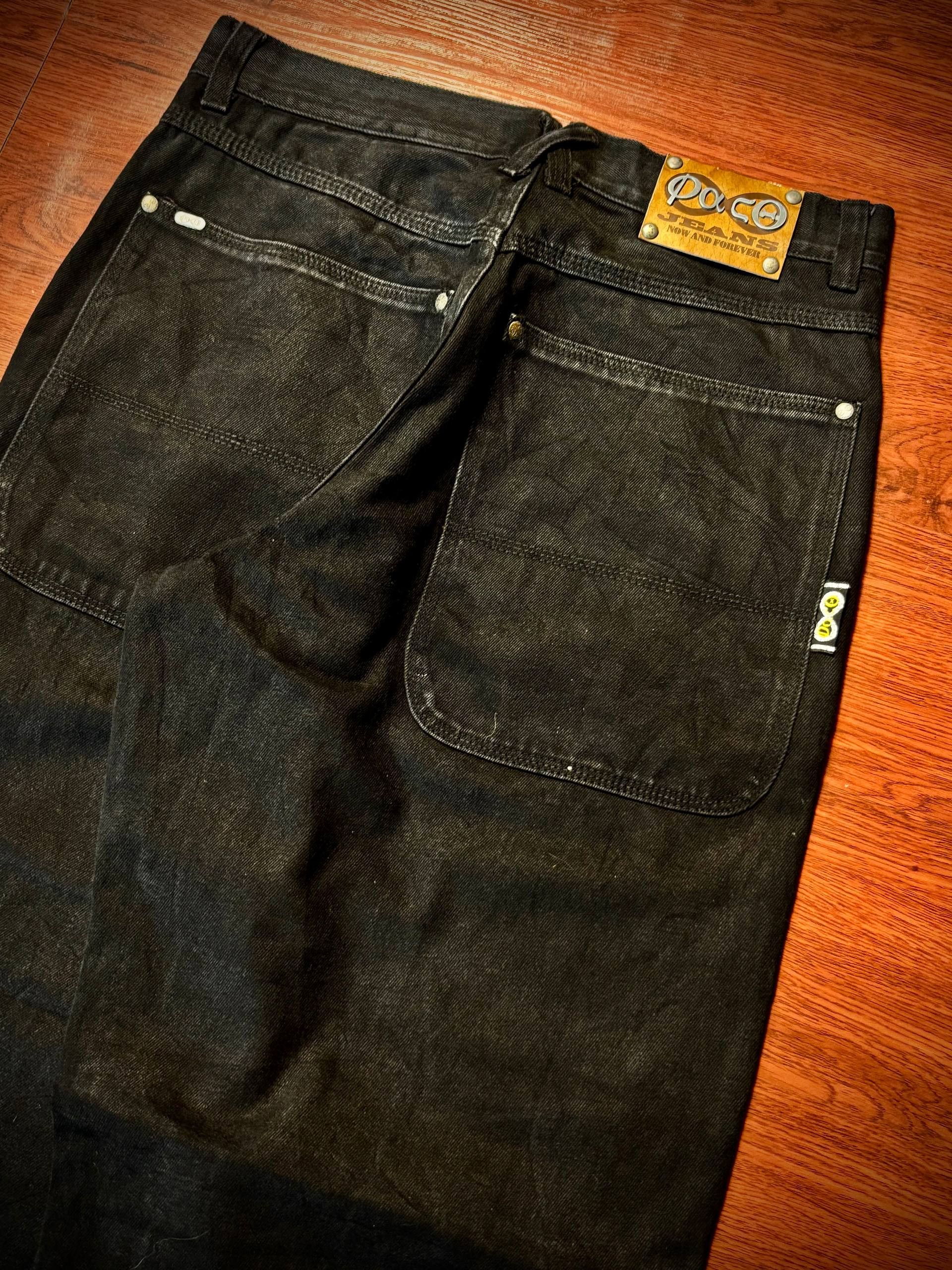 JNCO Vintage 00s Y2K Paco Jeans Jnco Styles Denim Pants Size US 33 - 4 Thumbnail