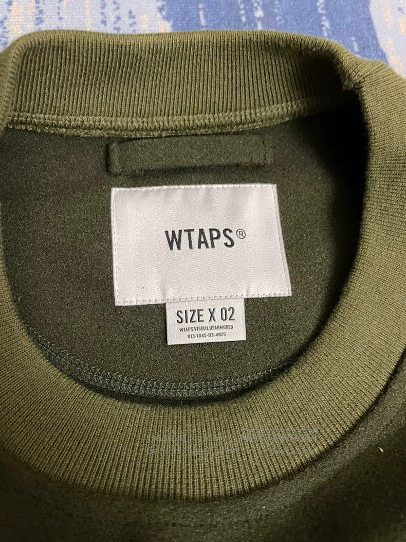 Wtaps Wtaps Military Green Hoodie Size US M / EU 48-50 / 2 - 5 Thumbnail