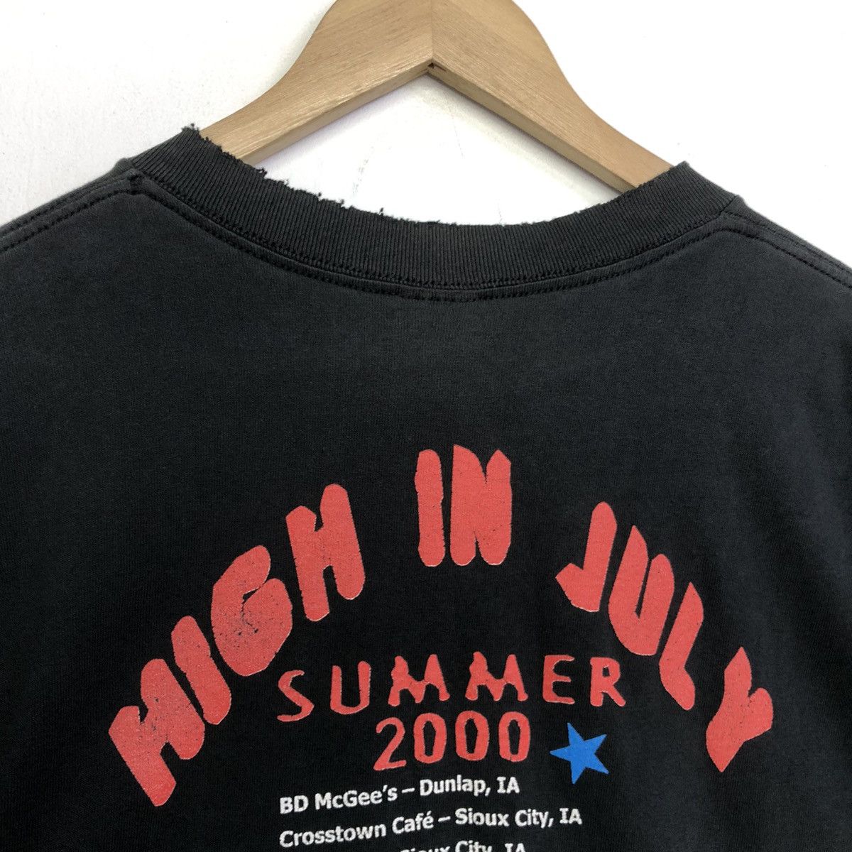 Band Tees × Vintage Vintage Mushroom Bruize High In July Summer Tour Shirt Size US XL / EU 56 / 4 - 10 Thumbnail