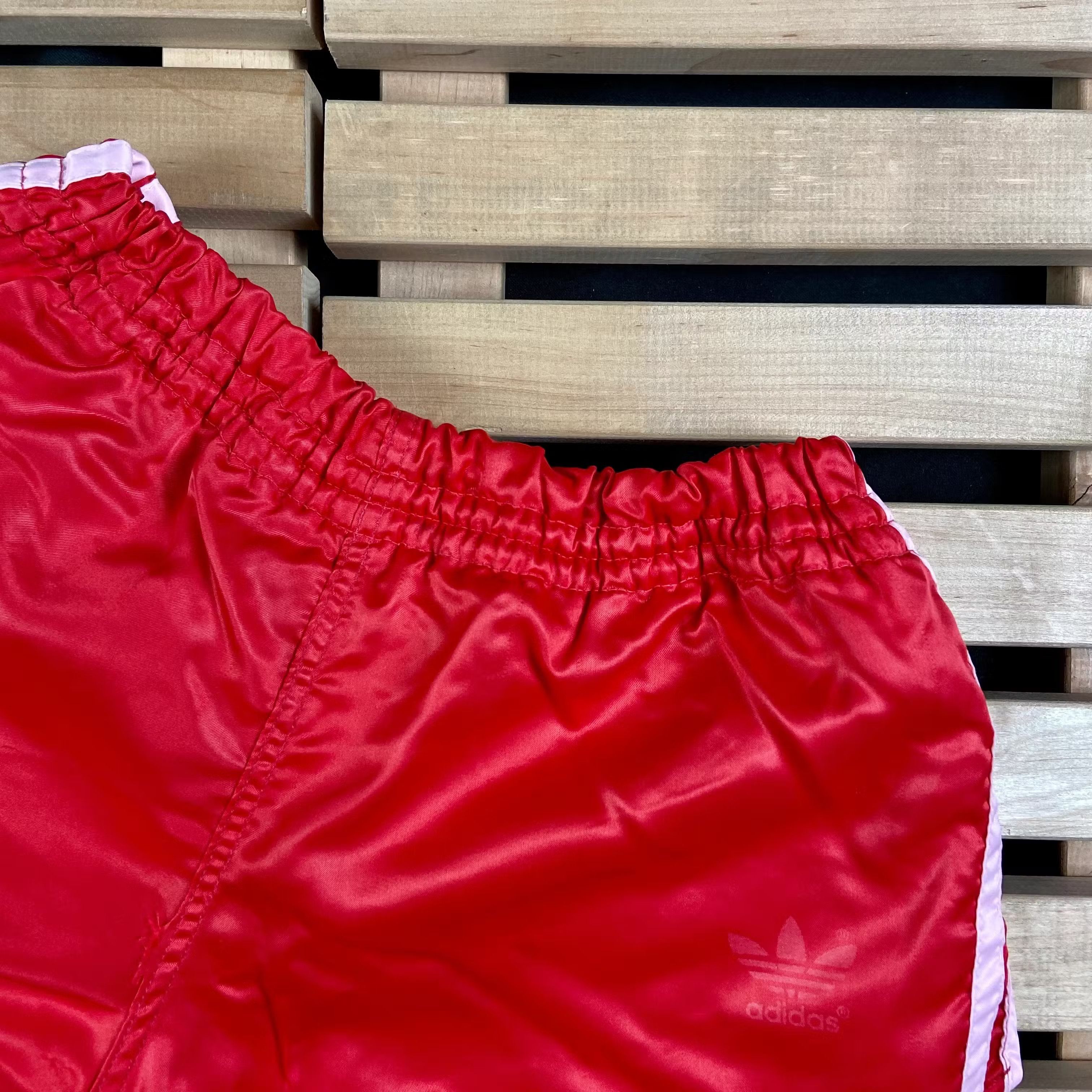 Adidas × Vintage Red Shorts Adidas Originals Vintage West Germany Size XS Size US 28 / EU 44 - 2 Thumbnail