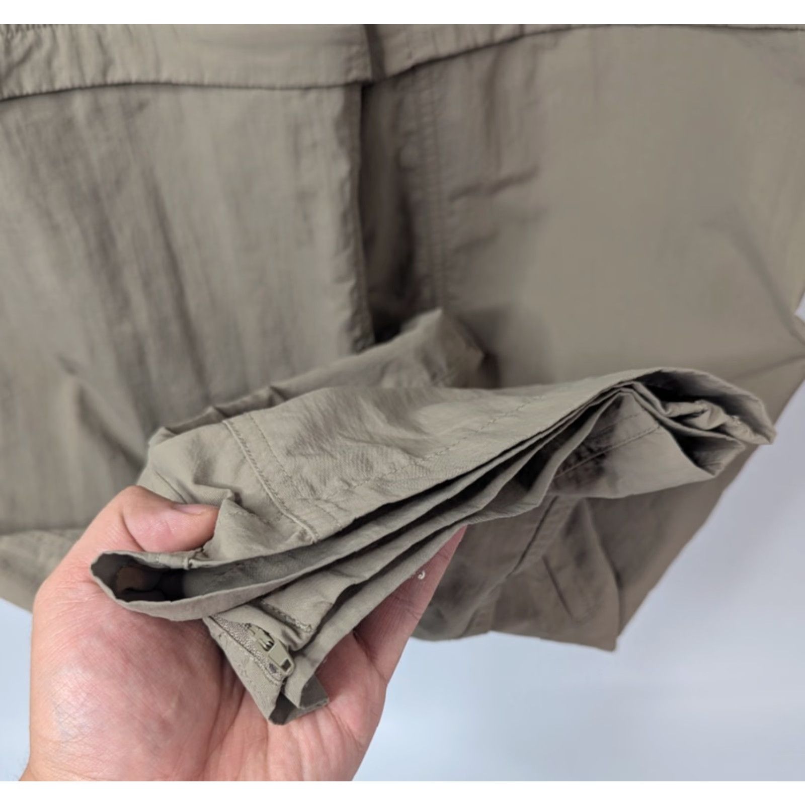 Vintage Cabela's Cargo Pants Mens XL Nylon Convertible Outdoors Classic Fit Tan Straight Front Pants Size US 36 / EU 52 - 3 Thumbnail