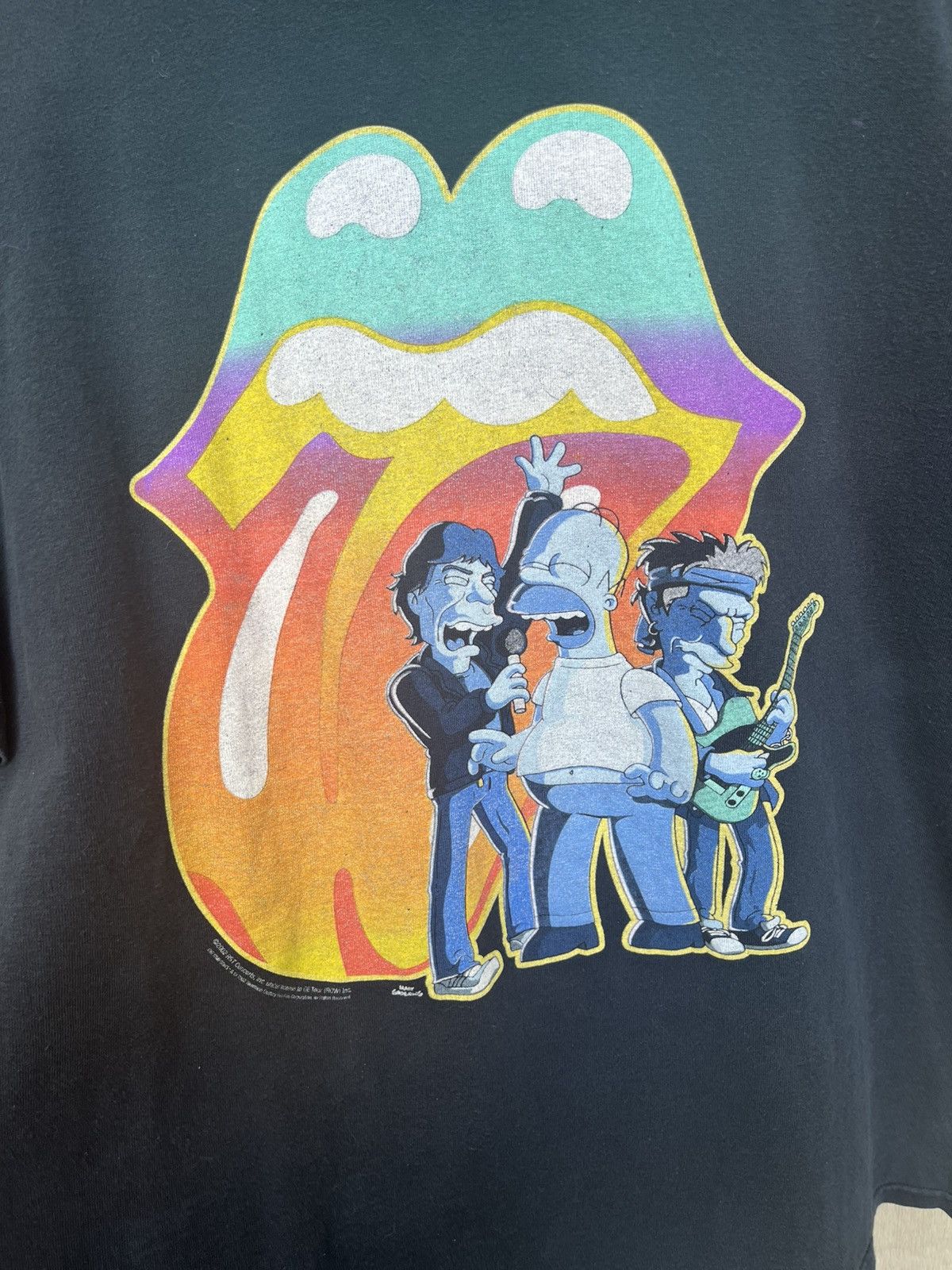 Anvil × Vintage 2002 Rolling Stones x Simpsons Tee Size US L / EU 52-54 / 3 - 2 Thumbnail