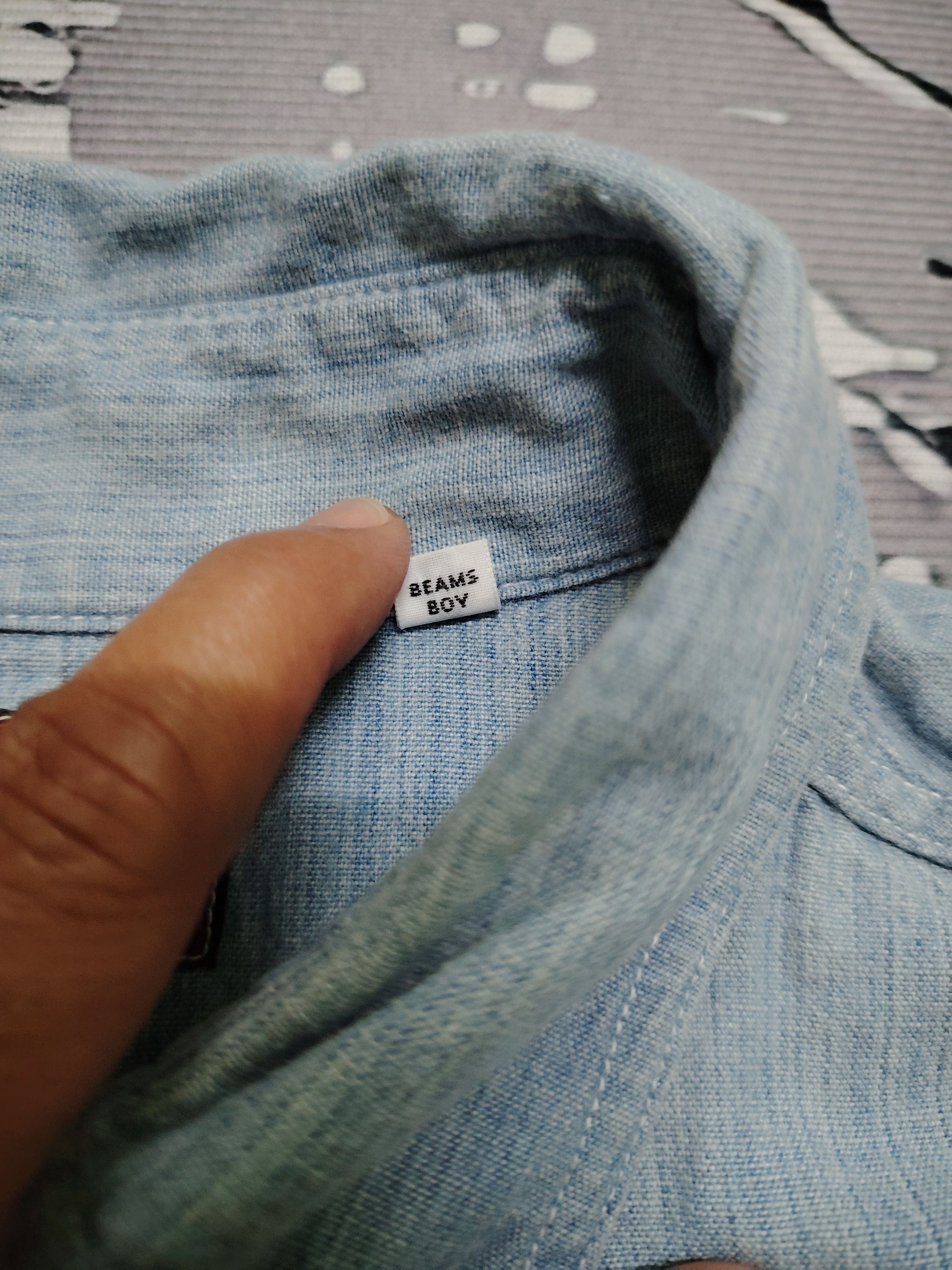 Buzz Rickson's Buzz Rickson's U.S.NAVY x Beams Boy Chambray Shirt Size US M / EU 48-50 / 2 - 6 Thumbnail