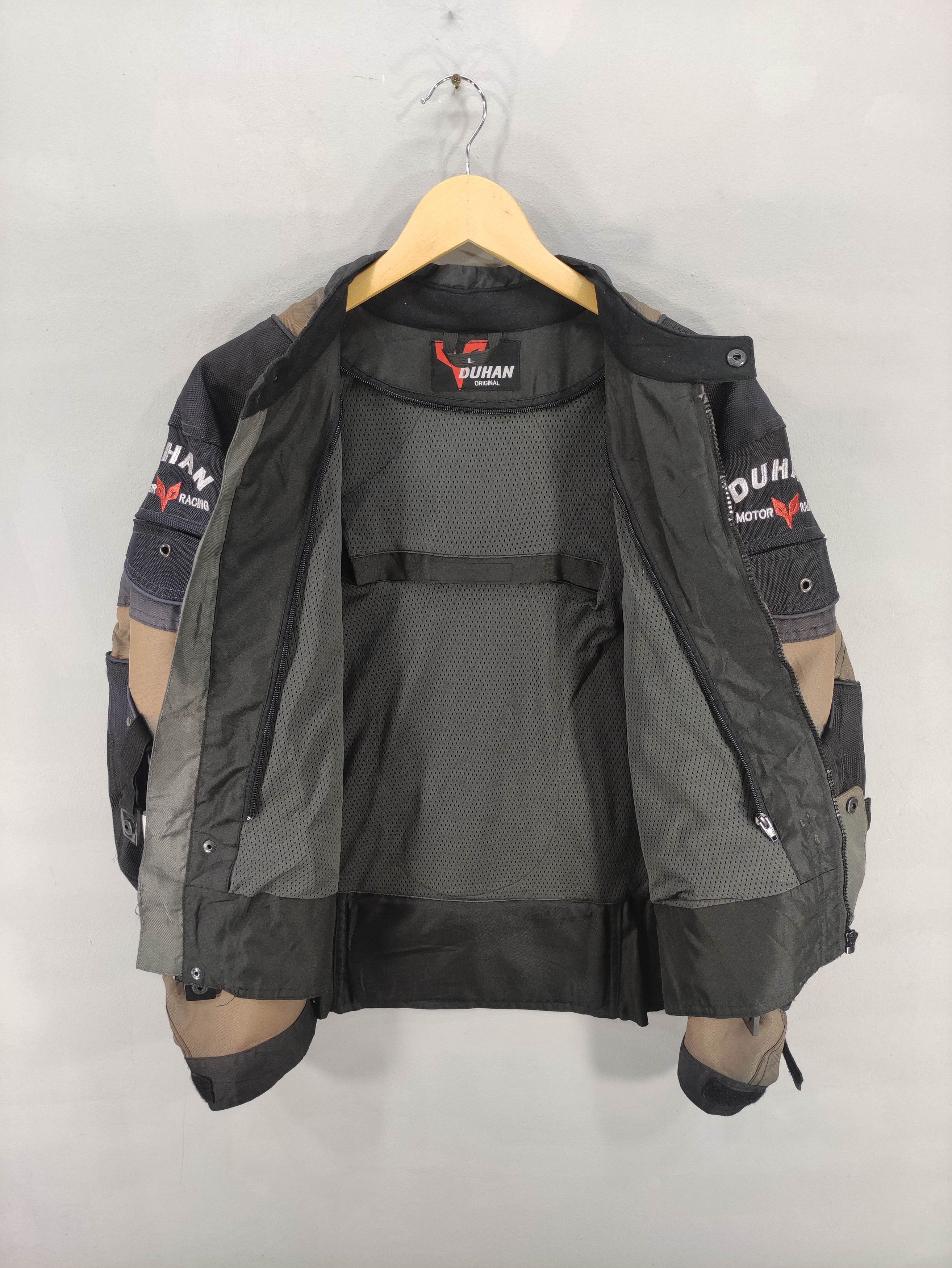 Sports Specialties Vintage Duhan Motorcycle Bike Faded Jacket Zipper Size US L / EU 52-54 / 3 - 8 Thumbnail