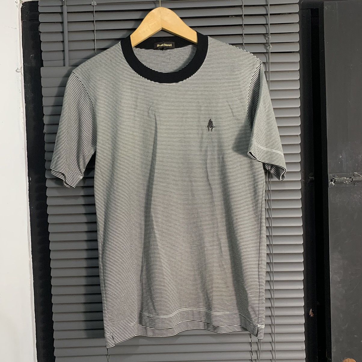 Japanese Brand Paul Stuart Stripe Tee Size US M / EU 48-50 / 2 - 1 Thumbnail