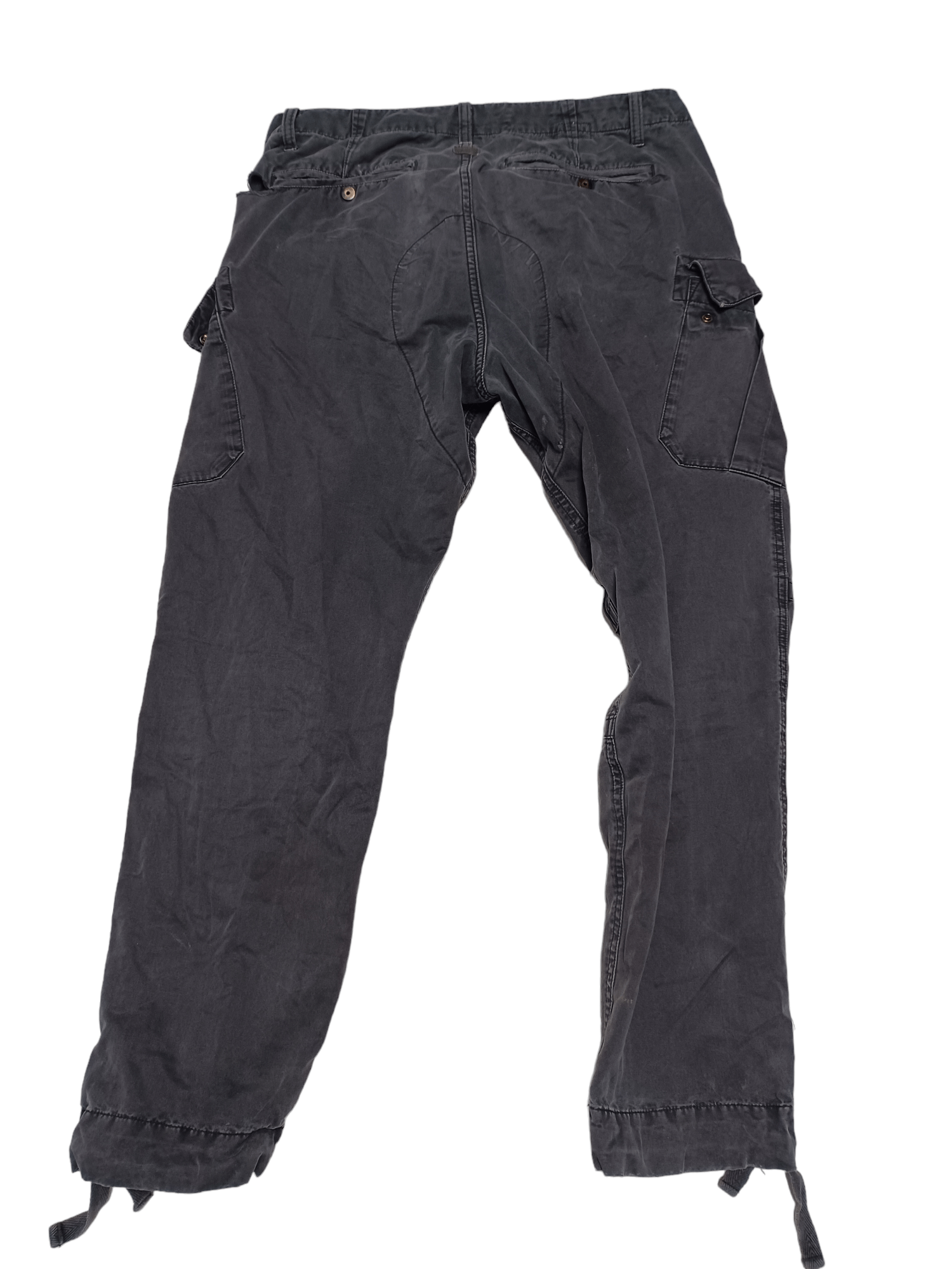 G-Star FADED DISTRESSED DIRTY G STAR RAW CARGO MULTIPOCKET PANTS Size US 34 / EU 50 - 2 Thumbnail