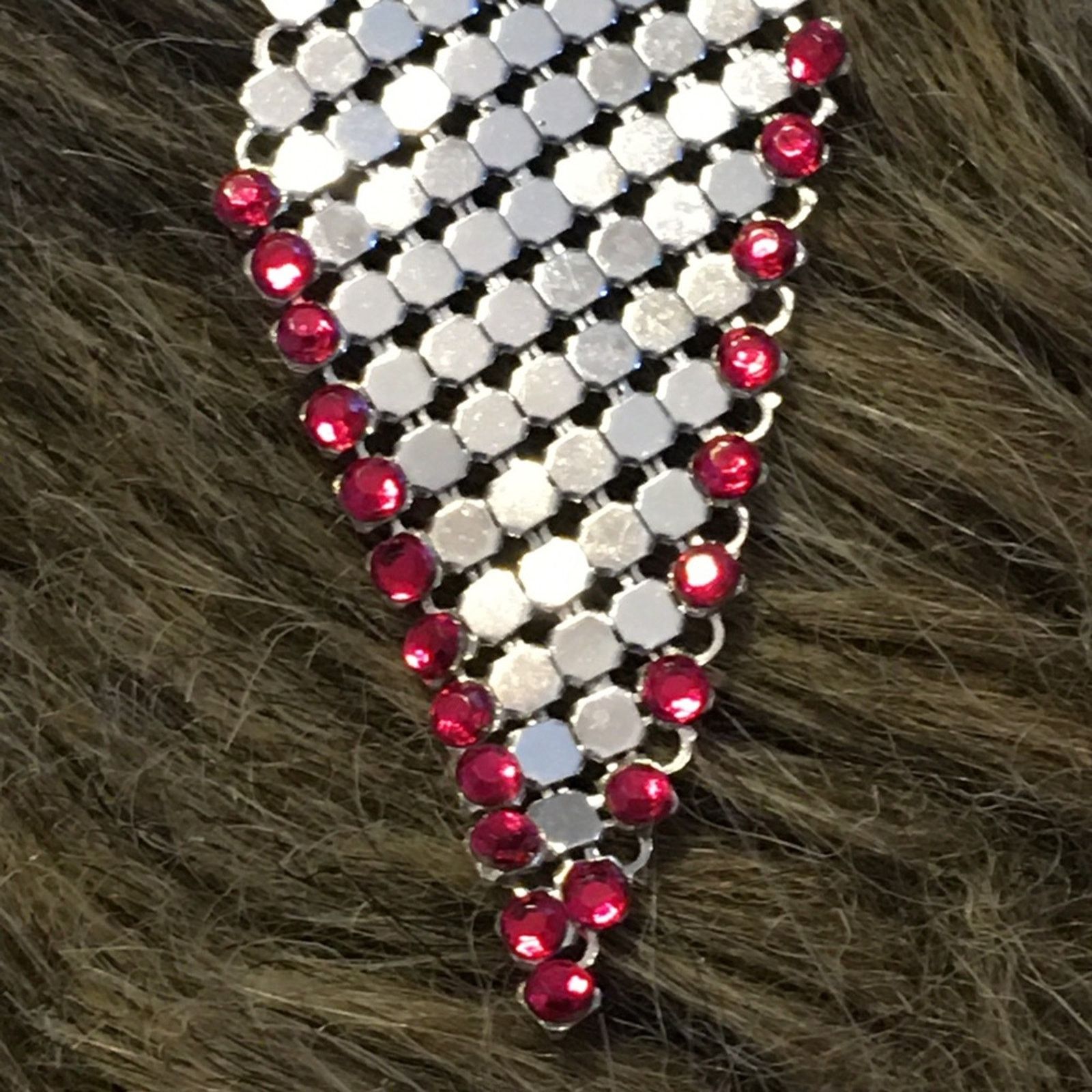 Vintage Vintage 80s silver tone mesh rock star earrings Size ONE SIZE - 3 Thumbnail
