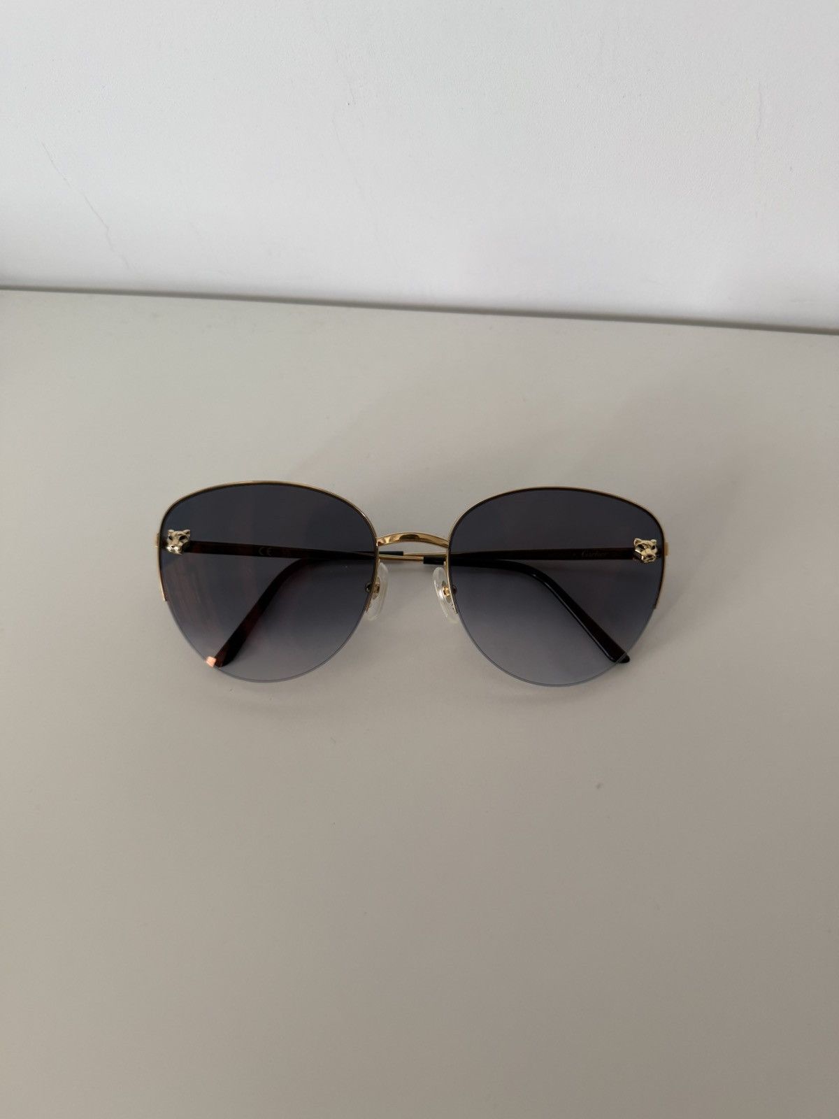 Cartier Panthere de Cartier Sunglasses Fullset, Brandnew, Goldfinish Size ONE SIZE - 2 Thumbnail