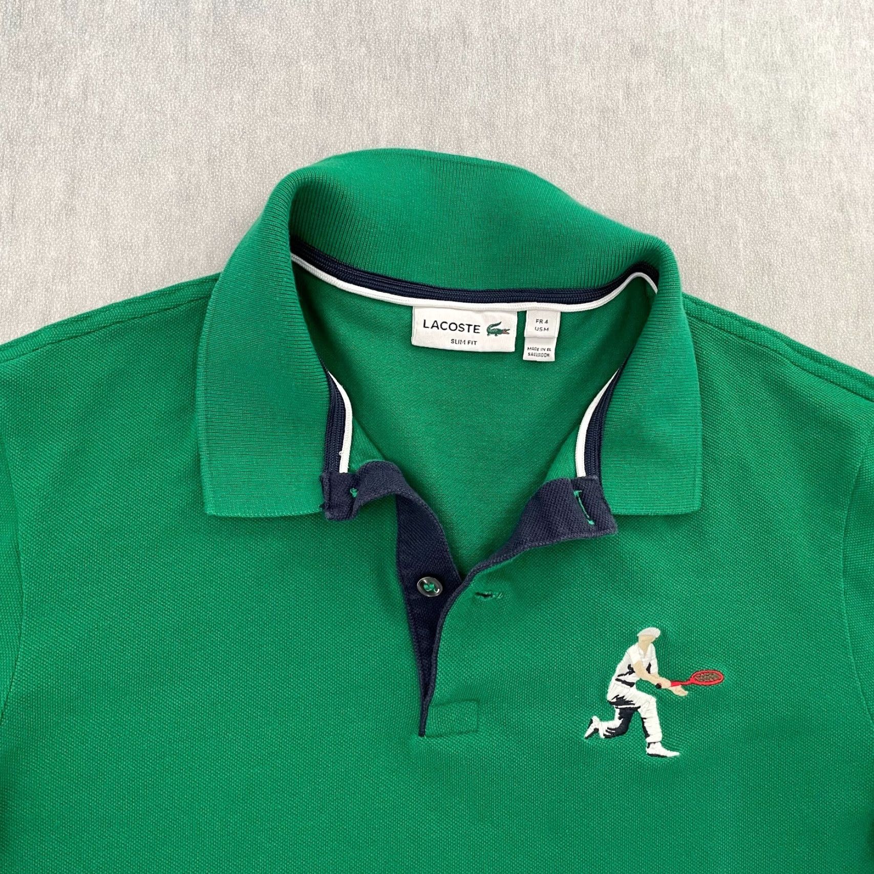 Lacoste Lacoste Shirt Adult Medium Yucca Green Tennis Embroidered Polo Mens 4 Slim Fit Size US M / EU 48-50 / 2 - 3 Thumbnail