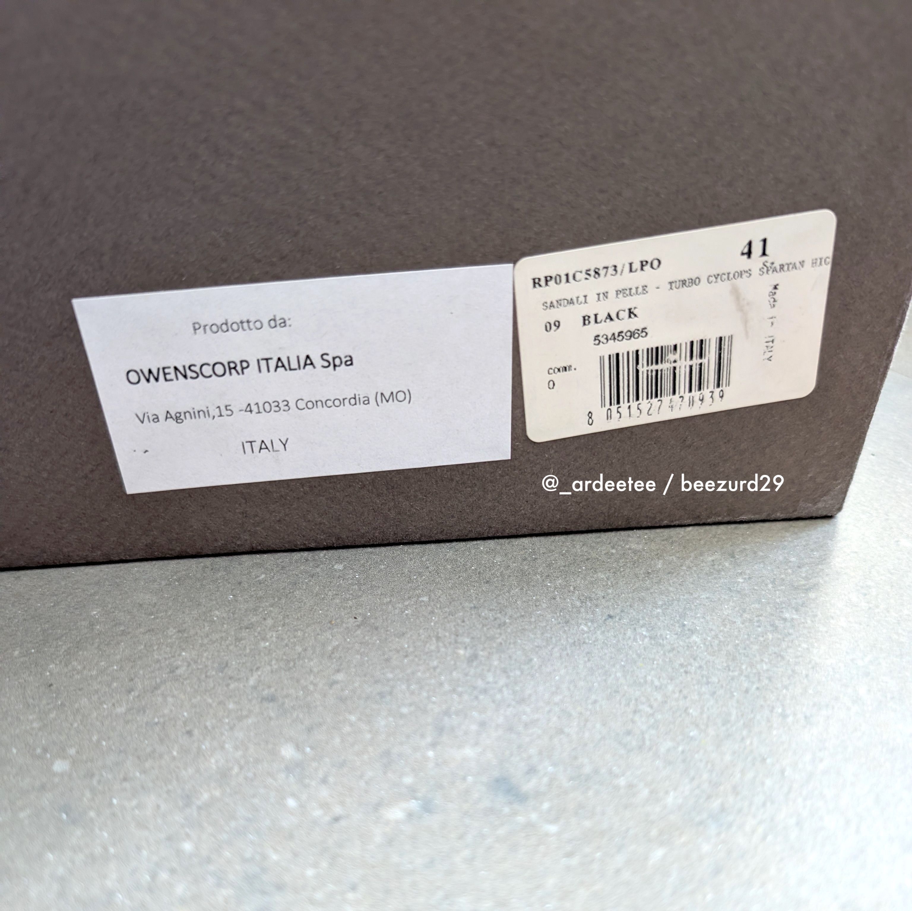 Rick Owens 💥TURBO CYCLOPS SPARTAN HIGH GLADIATOR SANDALS $3300 Size US 8 / EU 41 - 11 Thumbnail