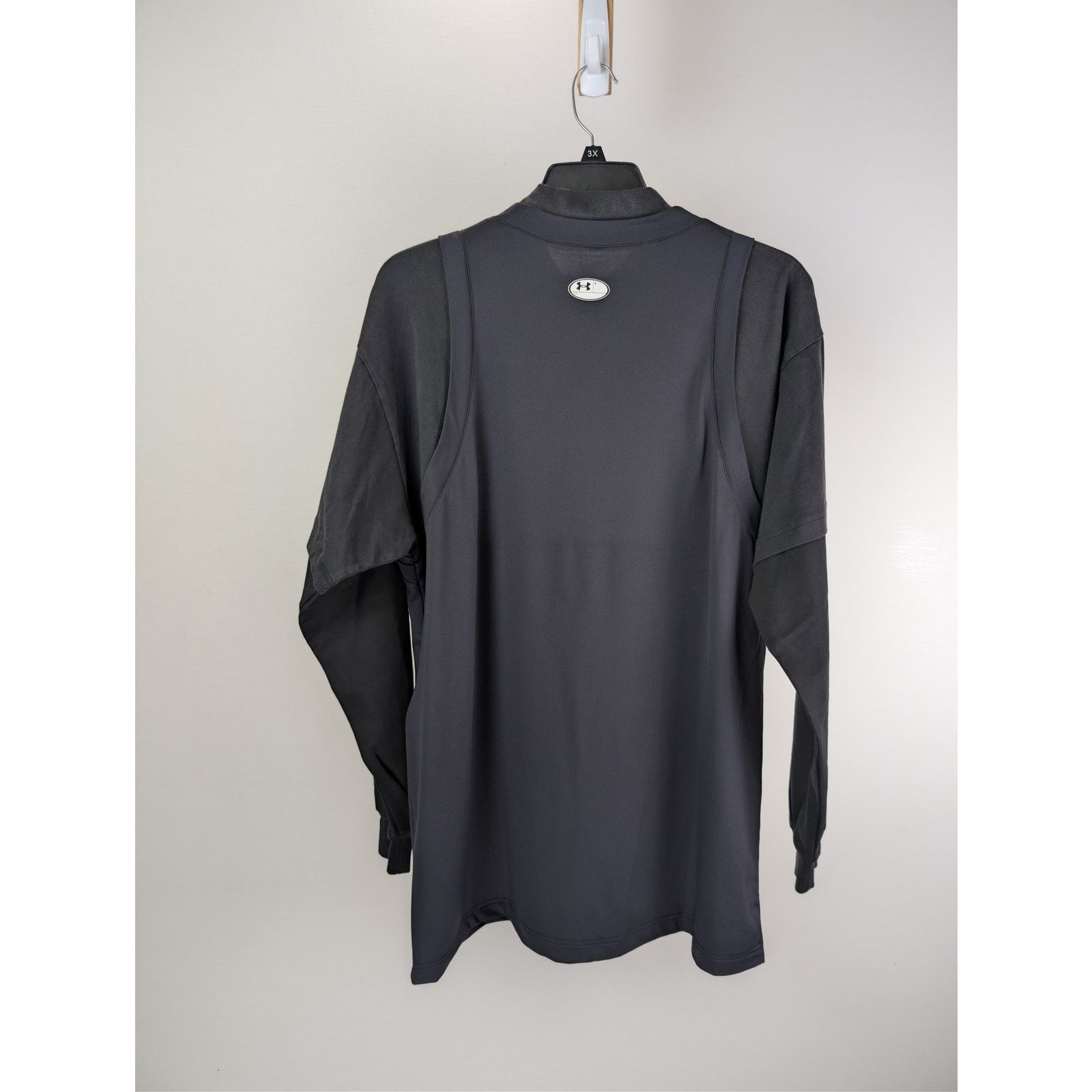 Balenciaga × Under Armour o1rshd1 Sporty Mesh UA Triple Layered T-Shirt in Black 3 Size US L / EU 52-54 / 3 - 7 Thumbnail