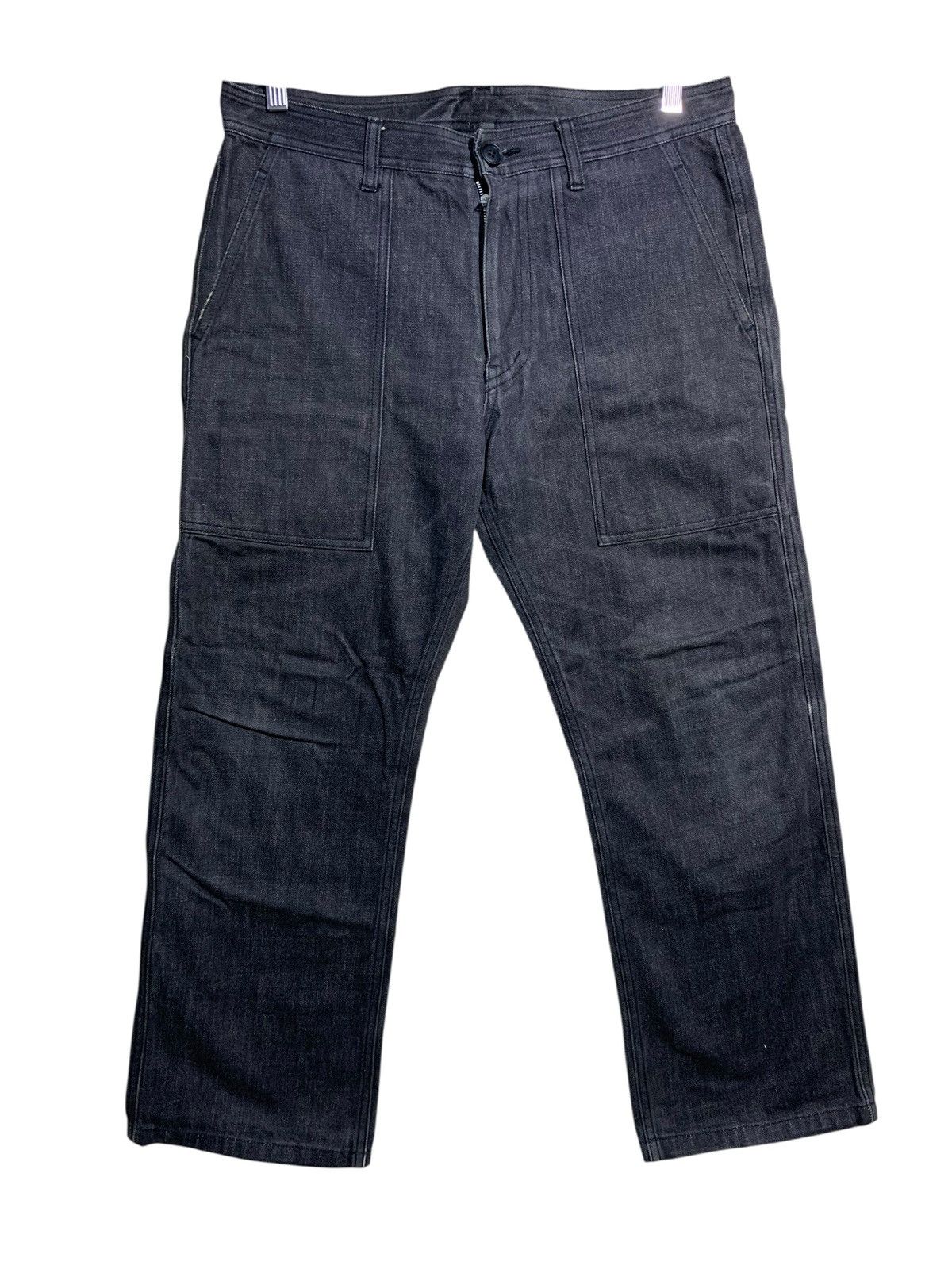 Comme des Garcons Homme 🔥VTG CdG HOMME DENIM BAKER PANT W33 Size US 33 - 1 Thumbnail